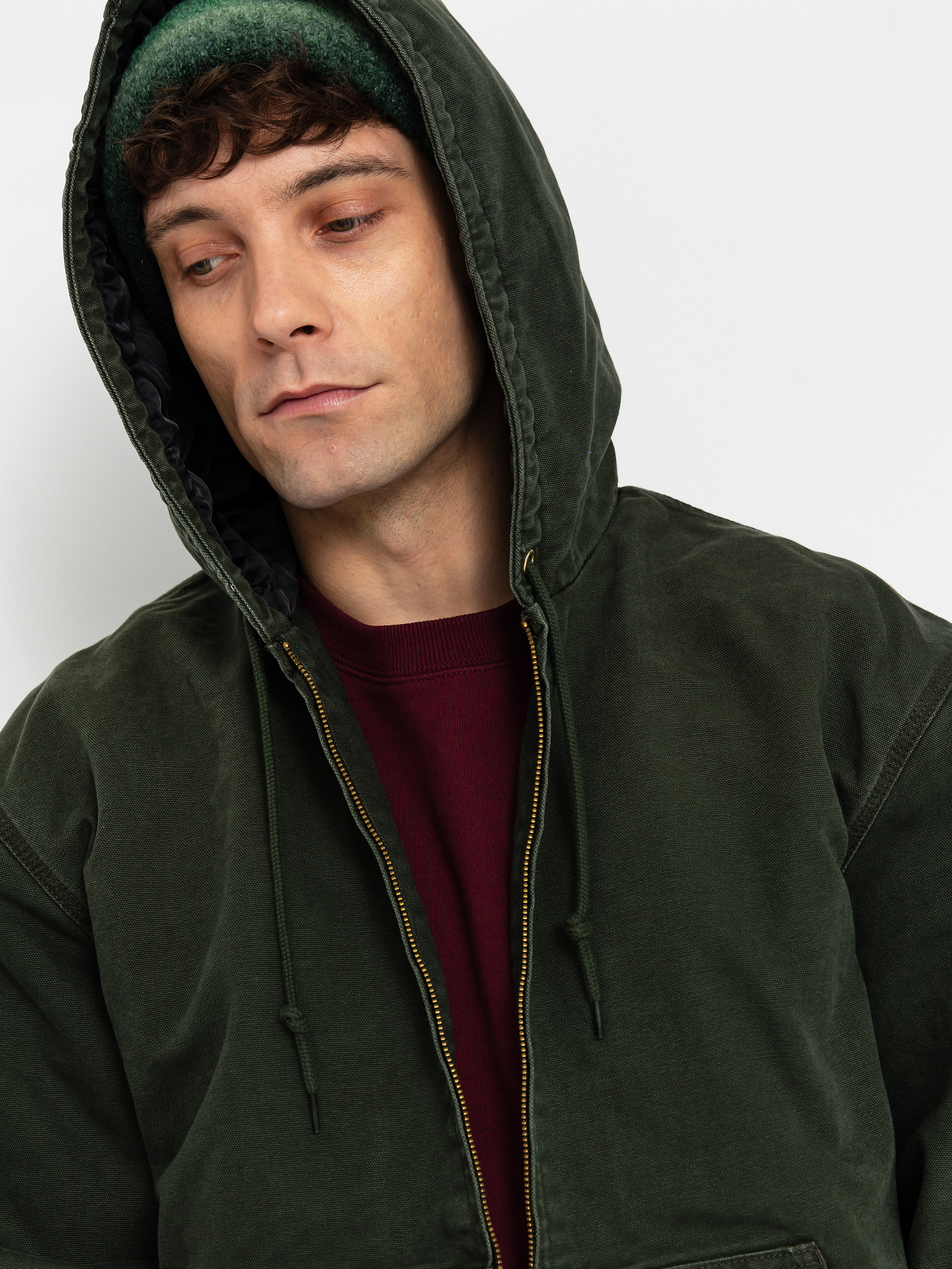 Kurtka Carhartt WIP OG Active (olive/stone canvas)