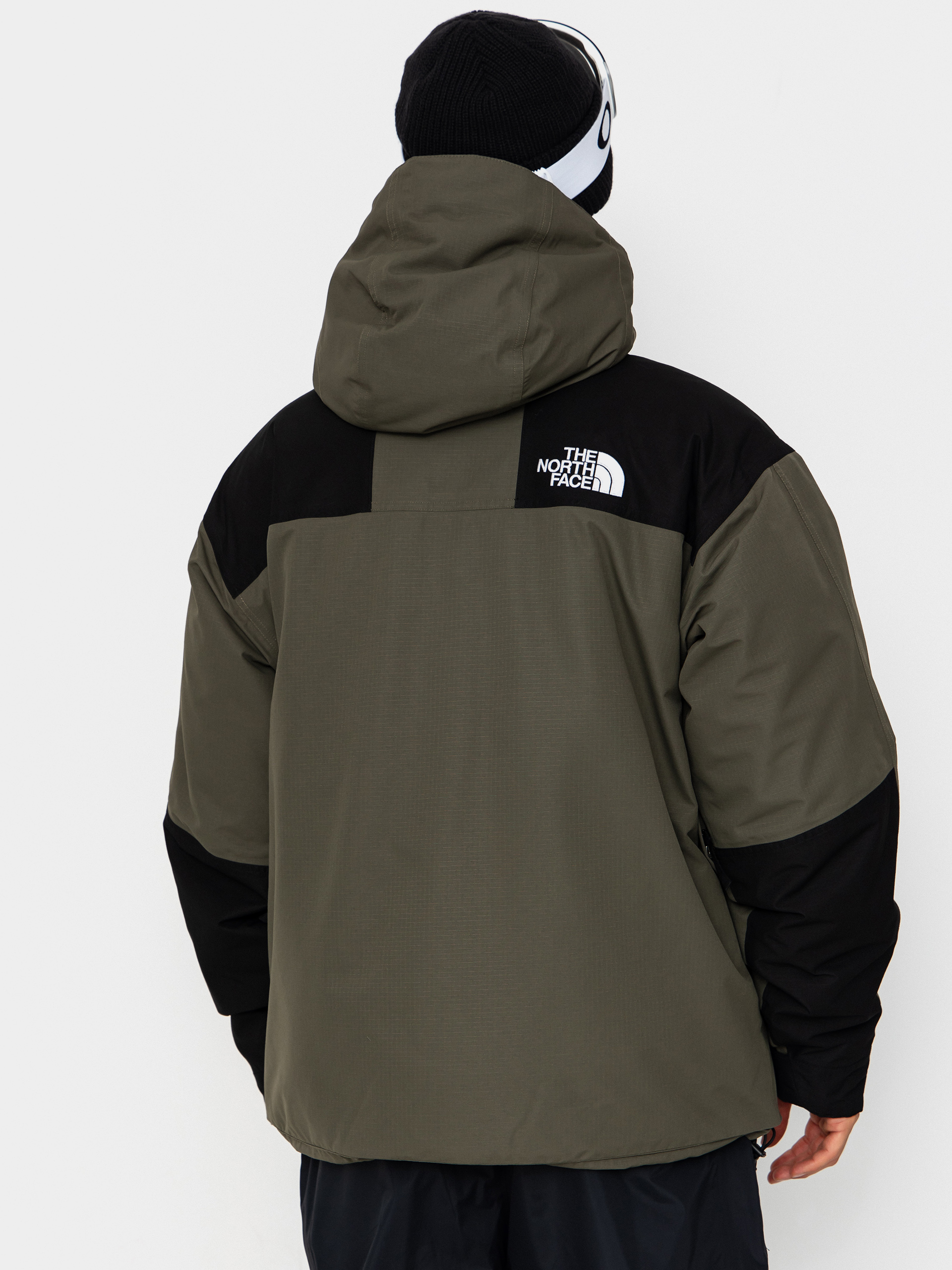 Kurtka The North Face Mountain Down (new taupe green/tnf black)
