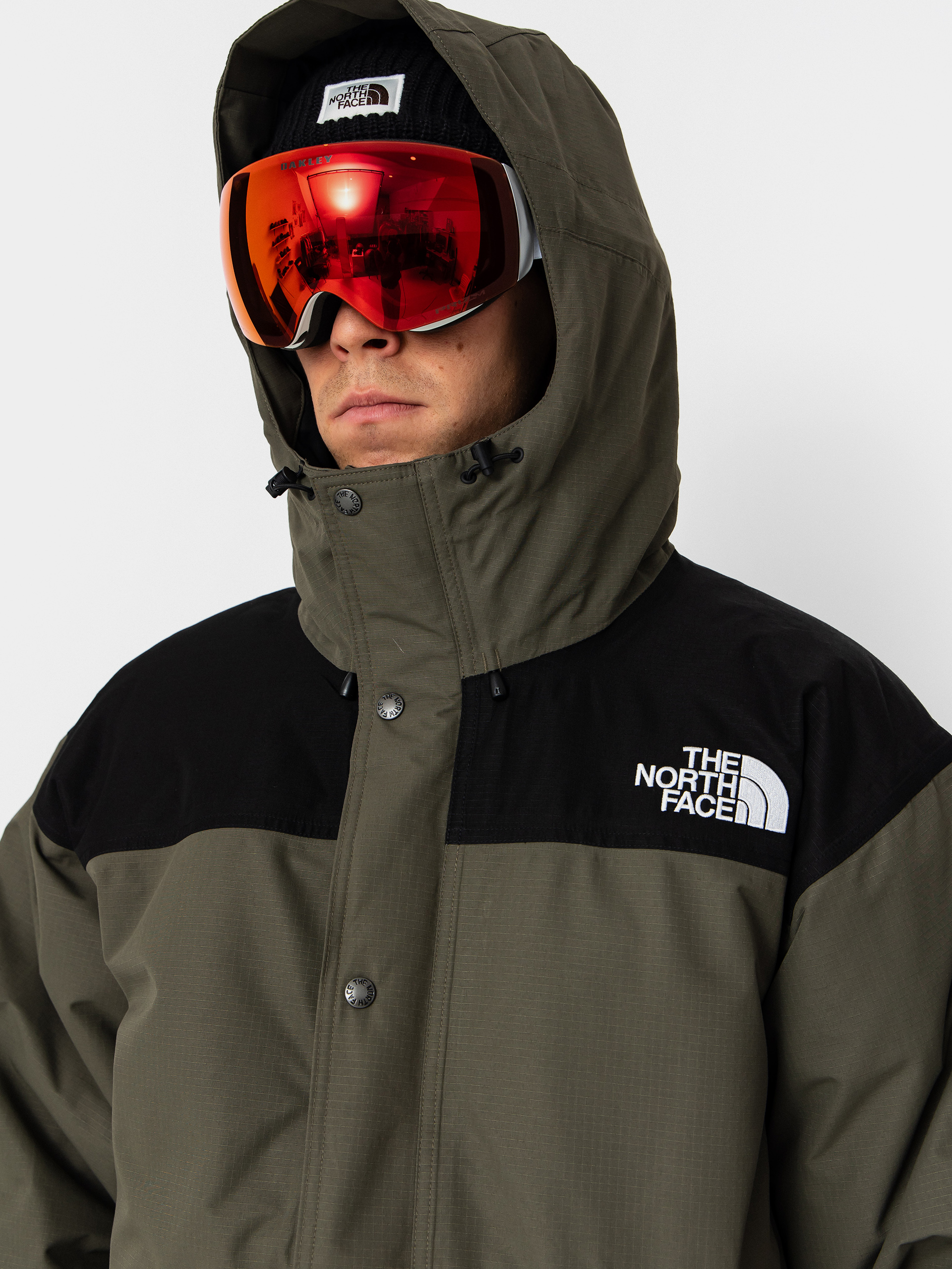 Kurtka The North Face Mountain Down (new taupe green/tnf black)