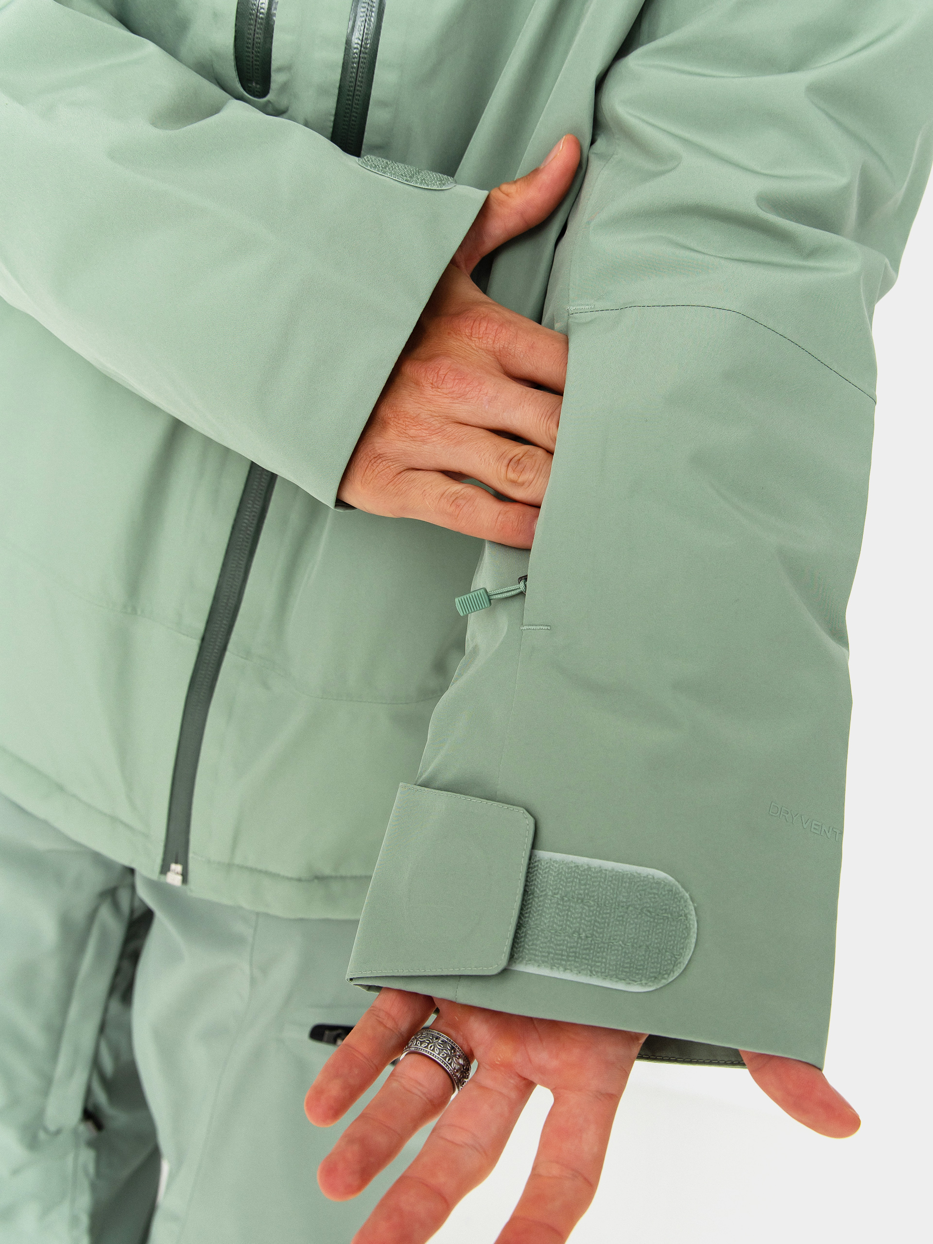 Męska Kurtka snowboardowa The North Face Descendit (slate moss)