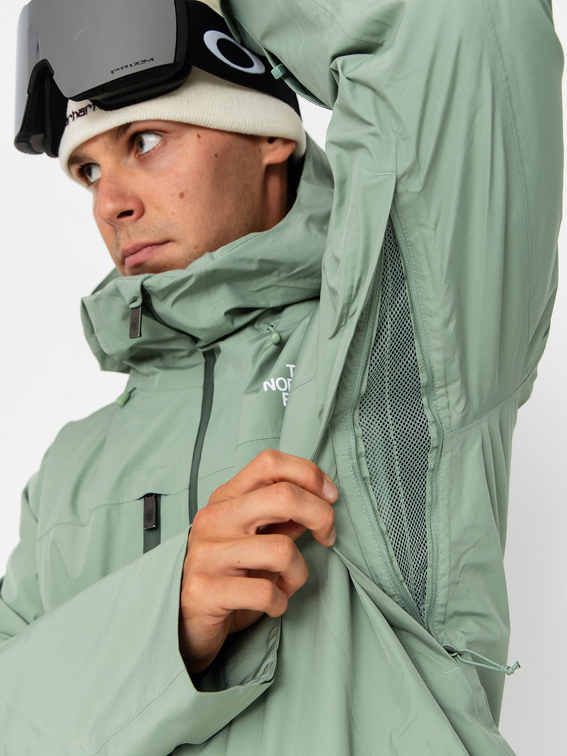 Męska Kurtka snowboardowa The North Face Descendit (slate moss)