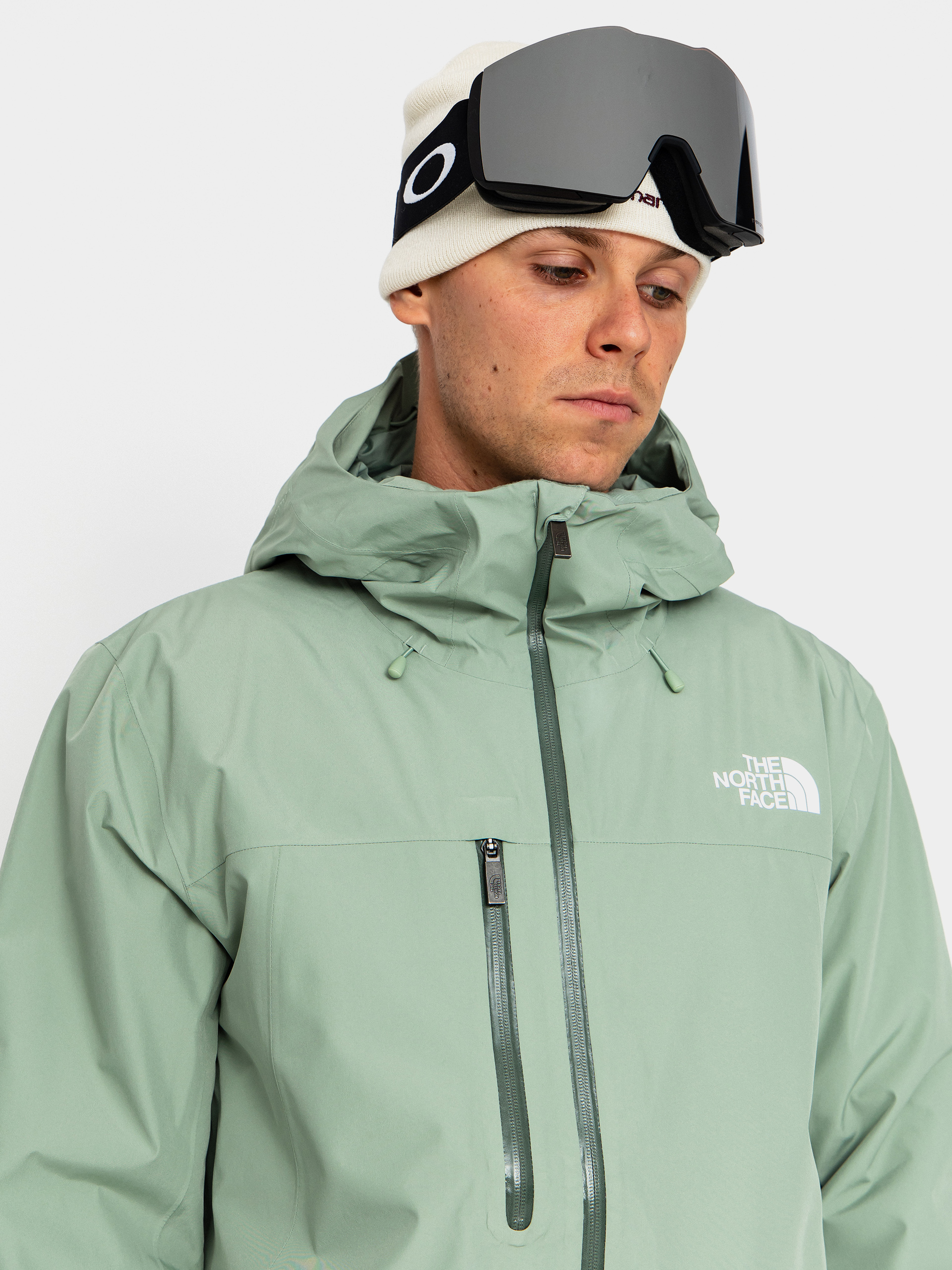 Męska Kurtka snowboardowa The North Face Descendit (slate moss)