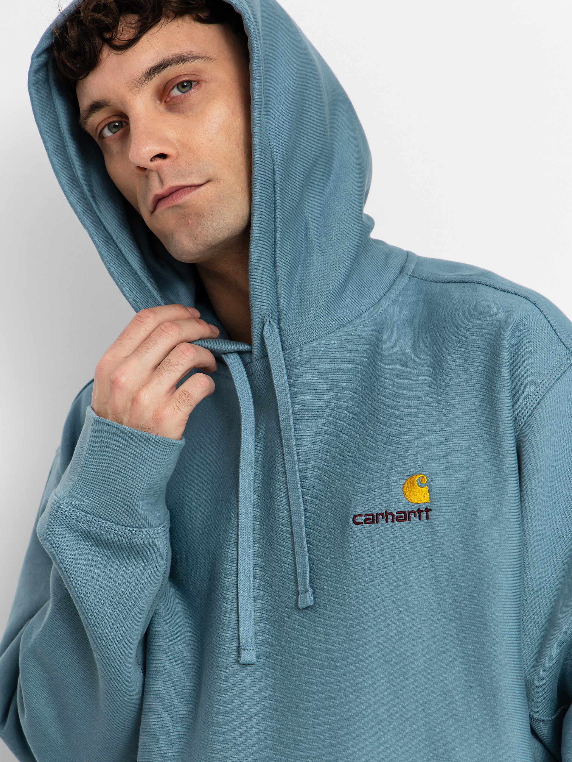 Bluza z kapturem Carhartt WIP American Script HD (citadel)