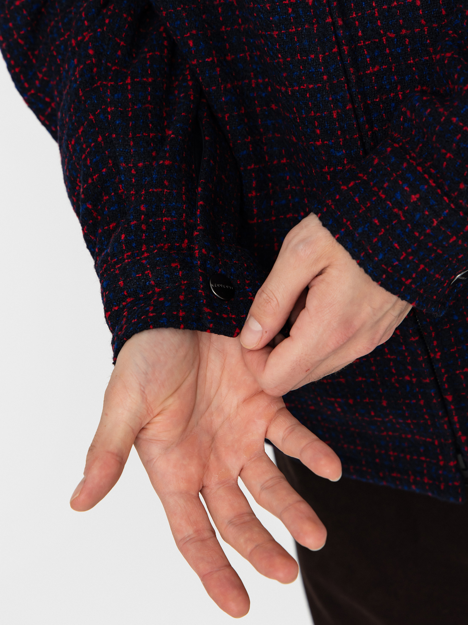 Kurtka Carhartt WIP Bellamy (bellamy check/deep night)