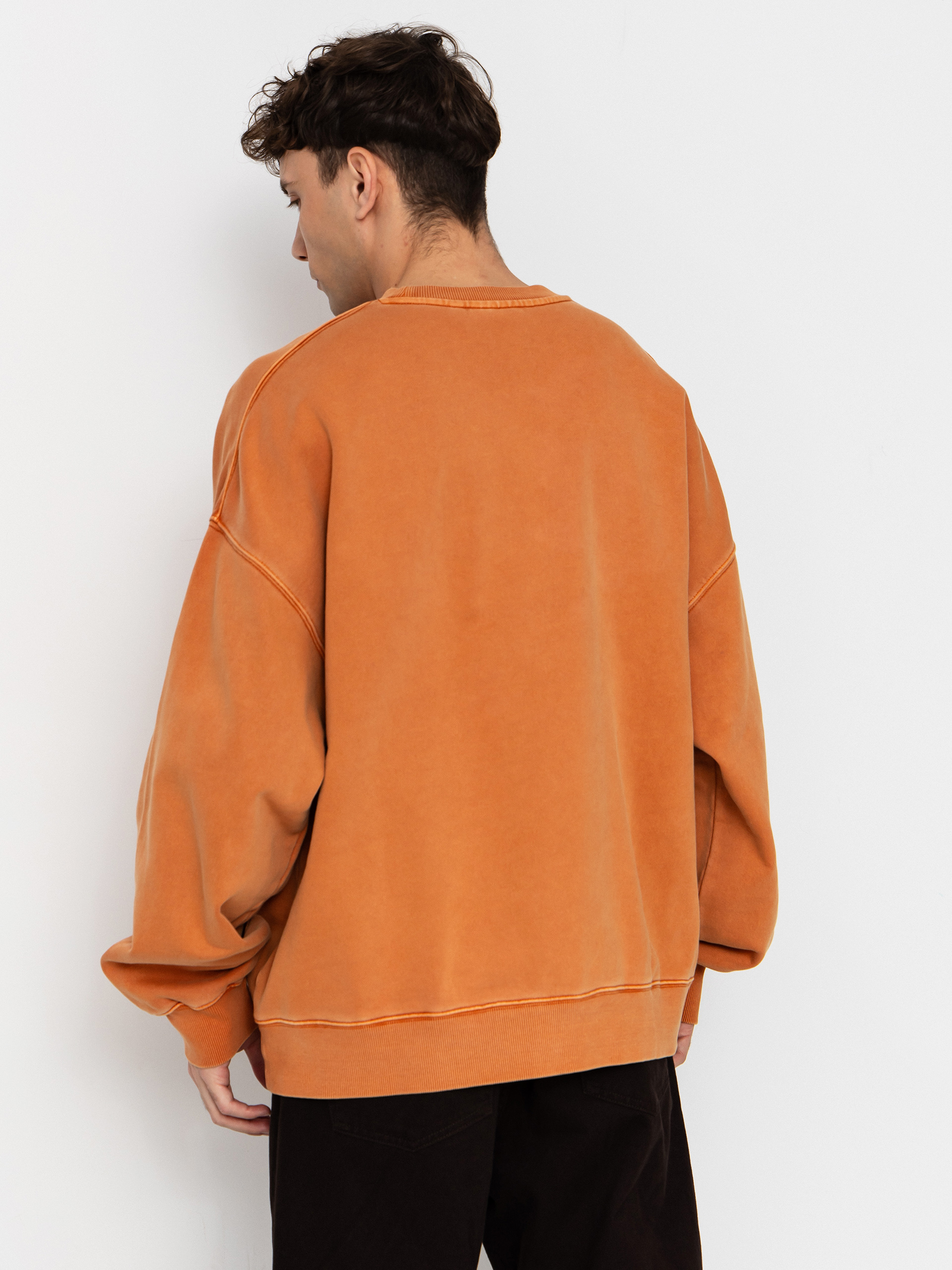 Bluza Carhartt WIP Benton (redhaven/garment dyed)