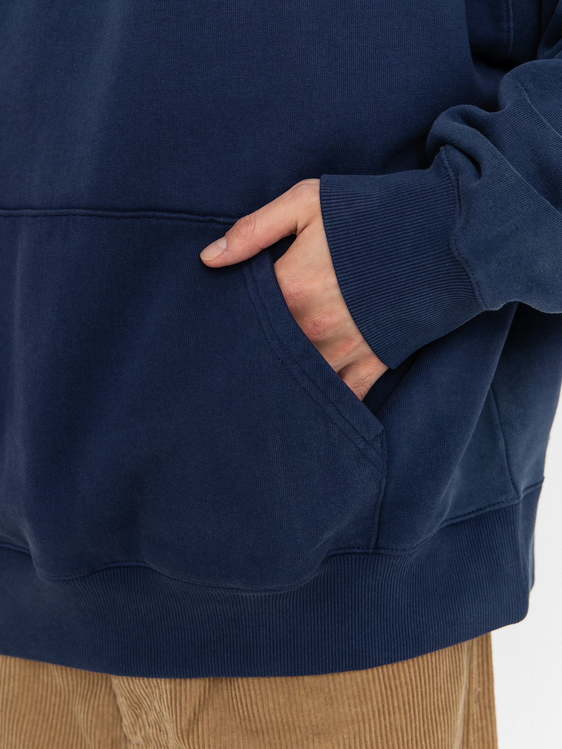 Bluza z kapturem Carhartt WIP Distance HD (jupiter/stone dyed)