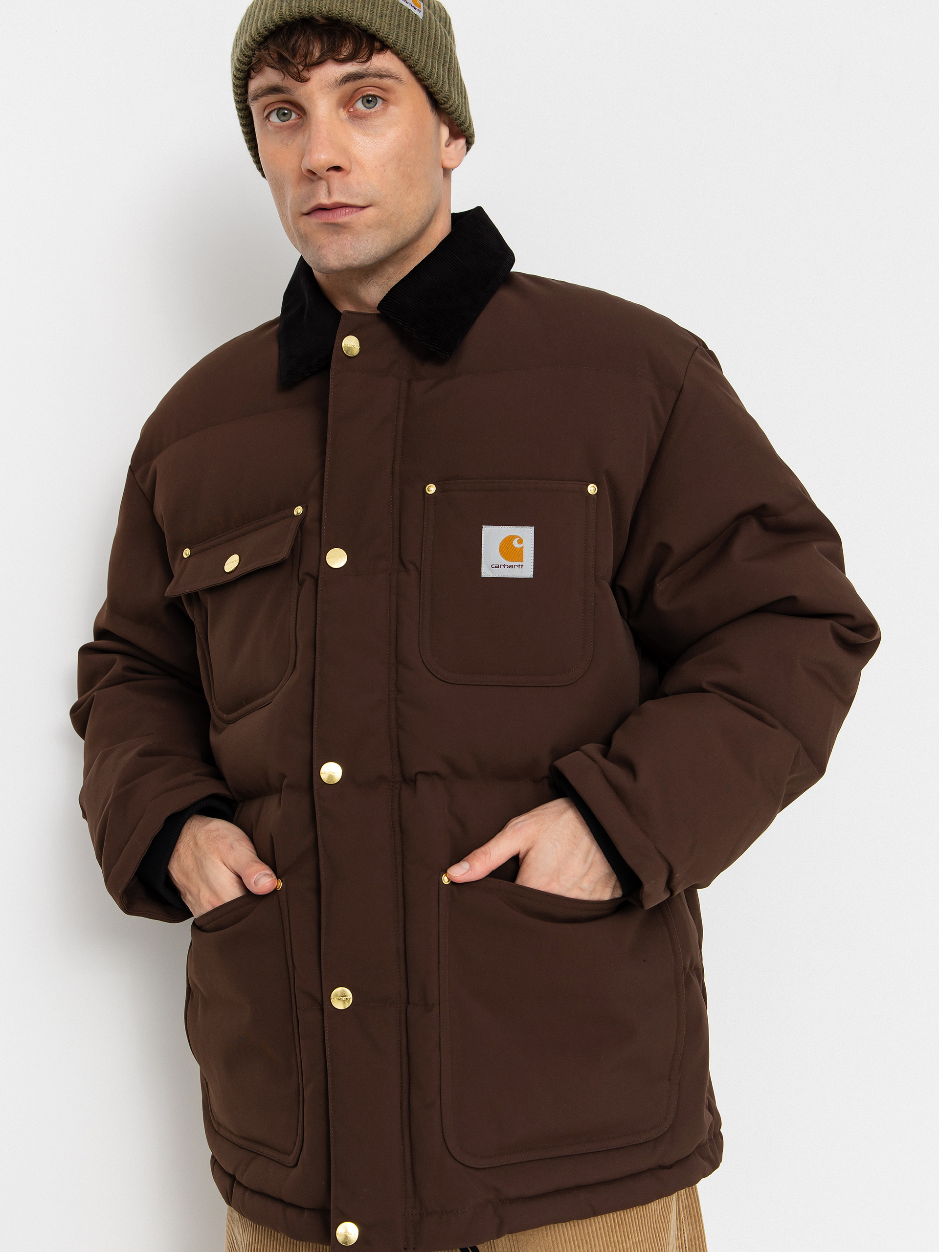 Kurtka Carhartt WIP Rayler (tobacco/black)