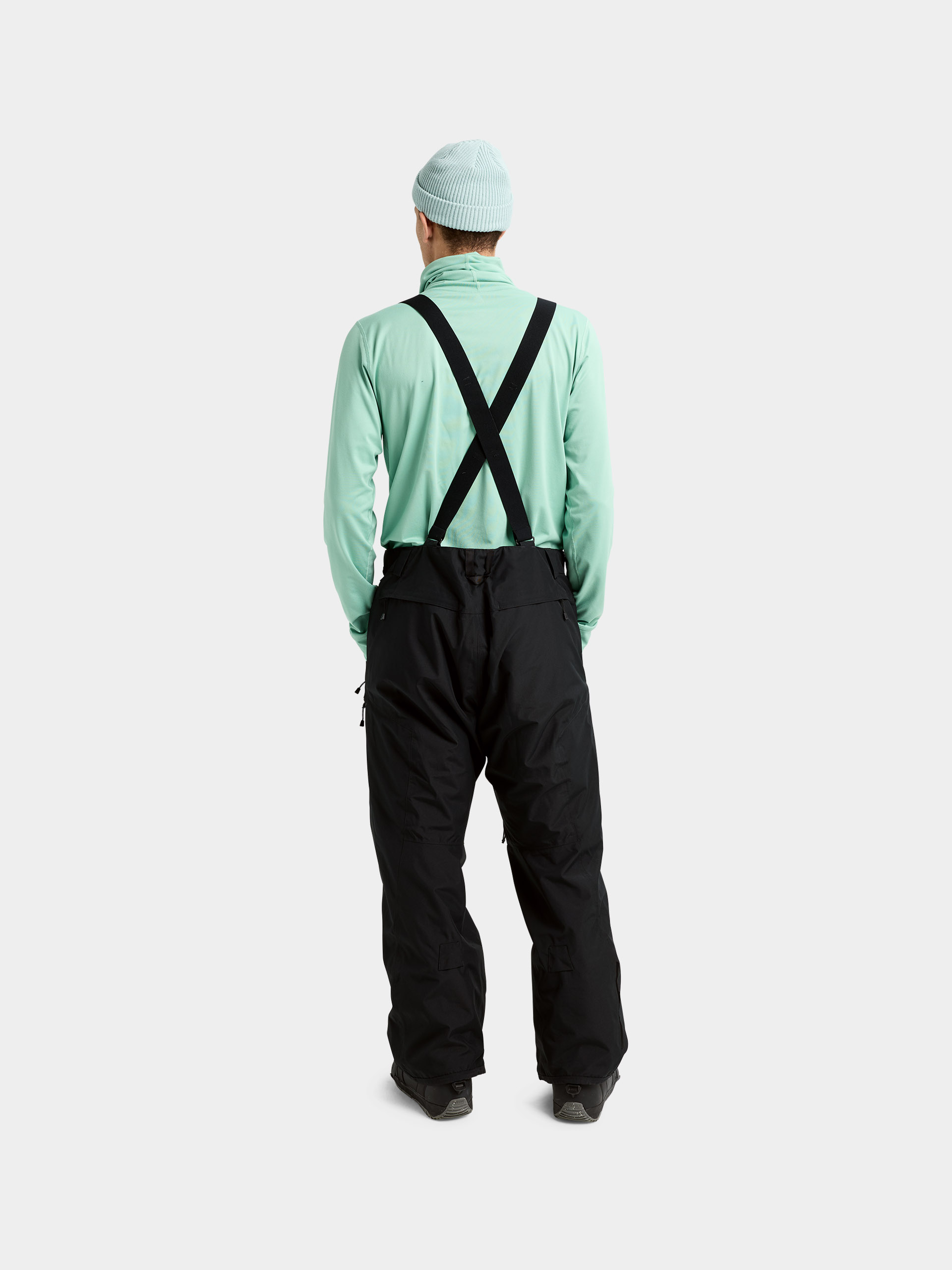 Męskie Spodnie snowboardowe Burton Reserve 2L 3 In 1 (true black)