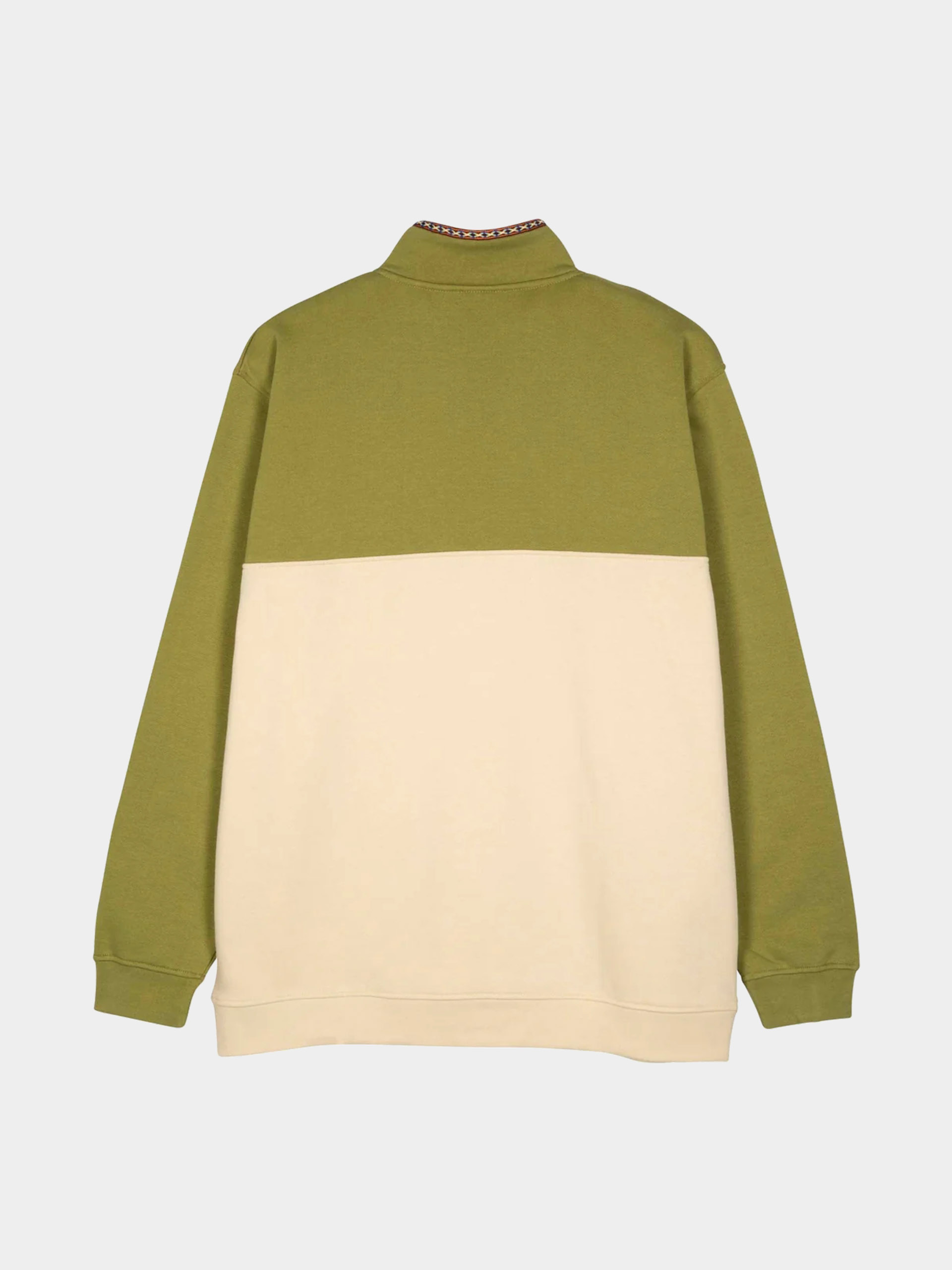 Bluza Santa Cruz Quarter Zip Camper Crew (iguana/blond wood)