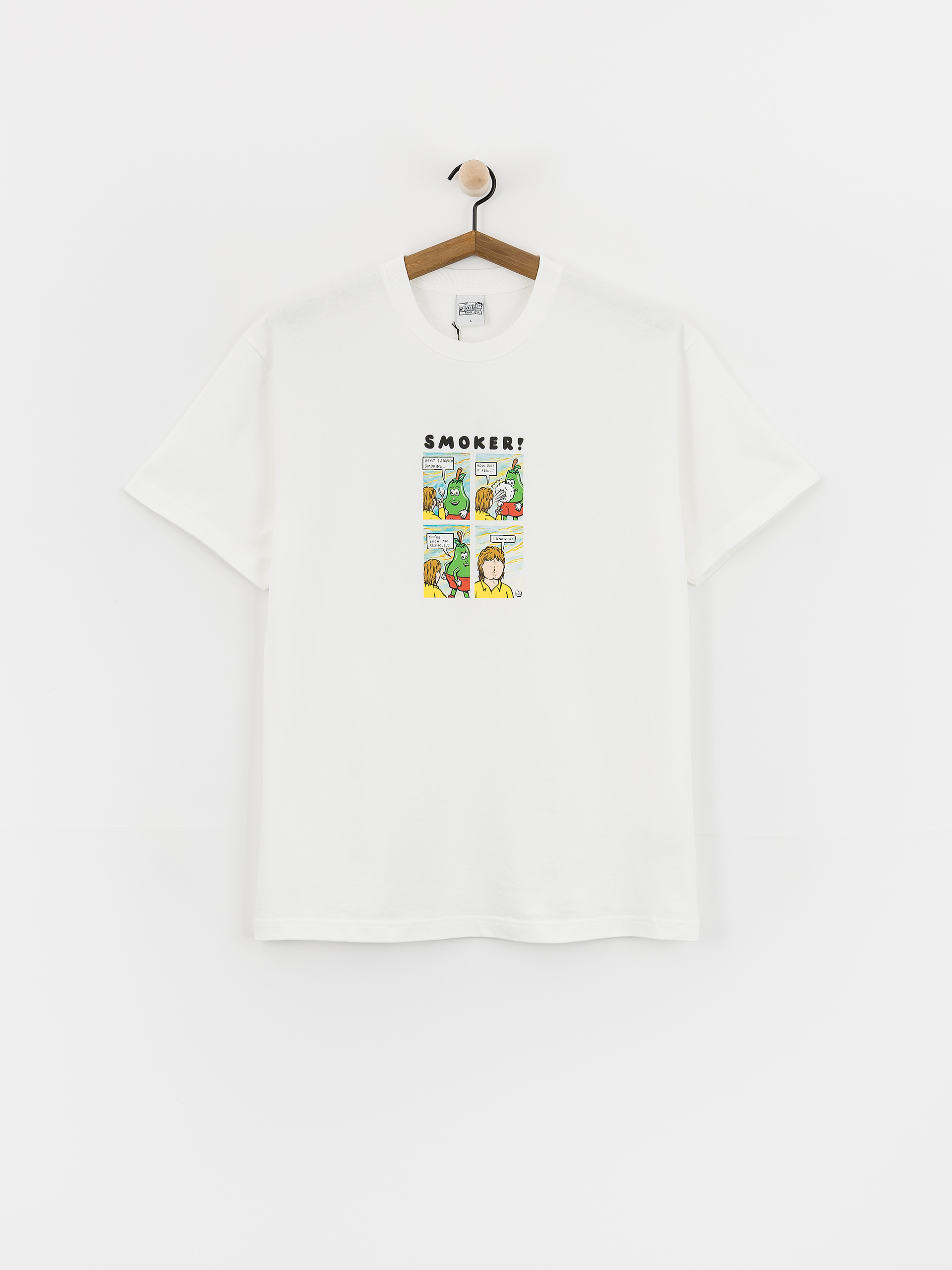 T-shirt Polar Skate Smoker! (white)