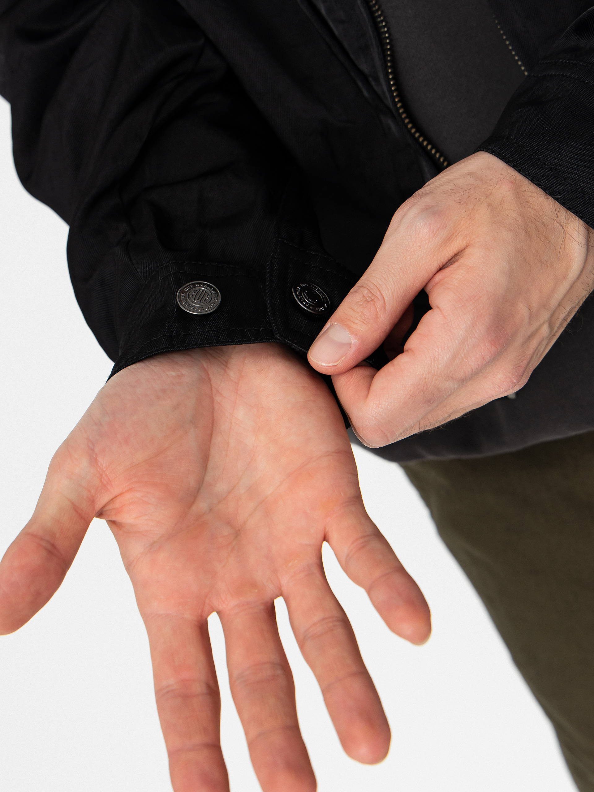 Kurtka HUF X Thrasher Trucker (black)