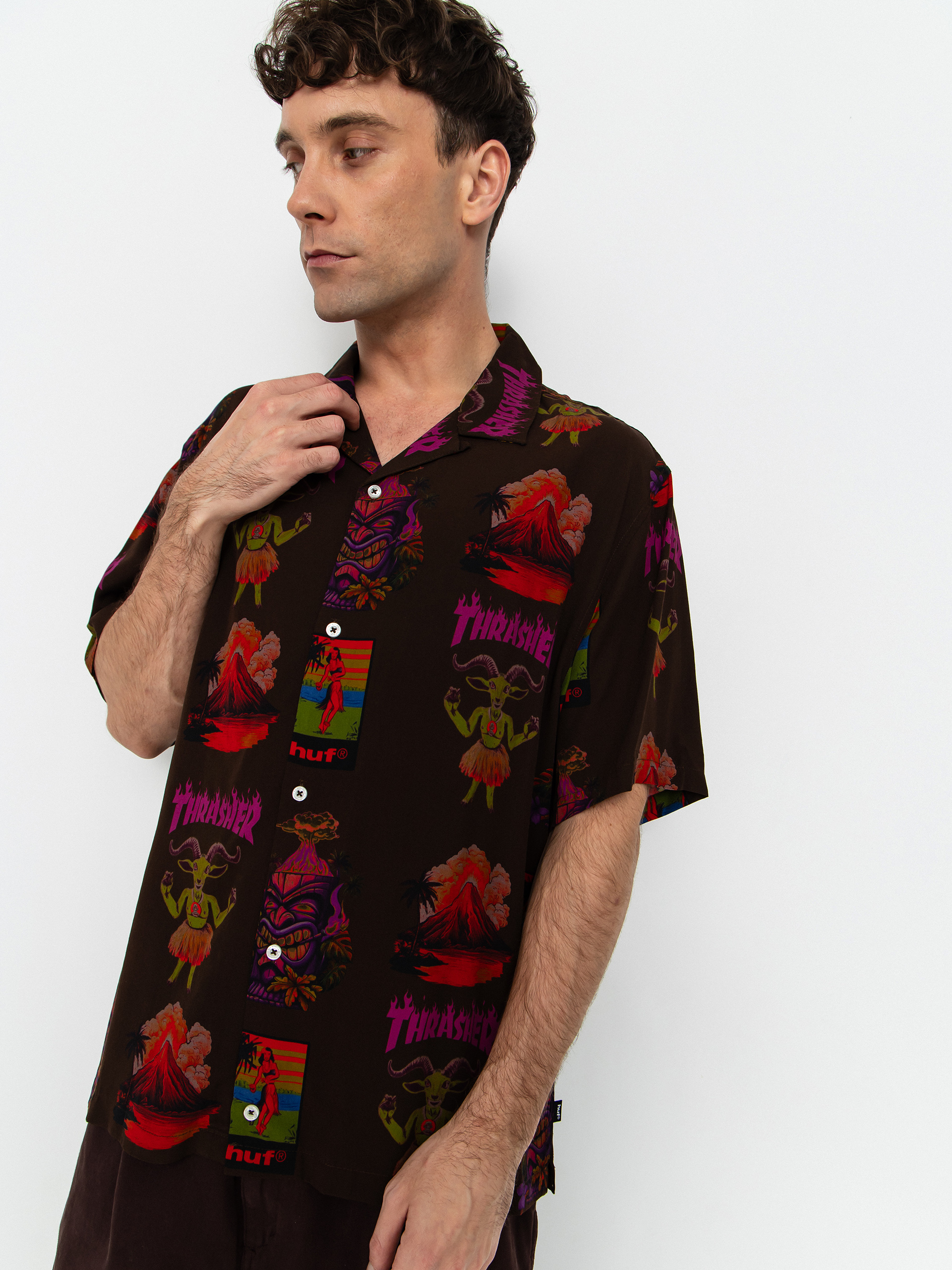 Koszula HUF X Thrasher Hawaiian