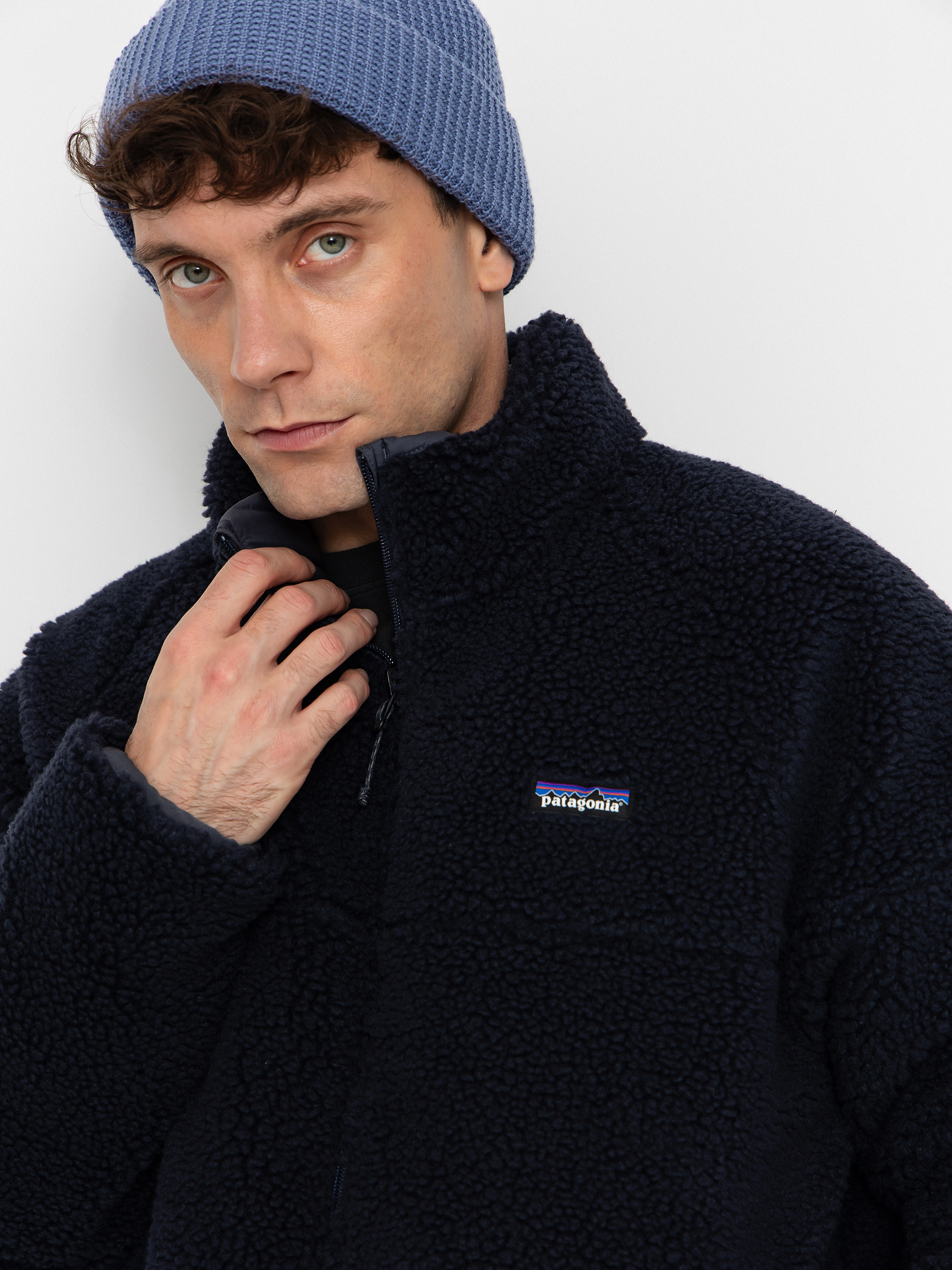 Kurtka Patagonia Reversible Silent Down (smolder blue)