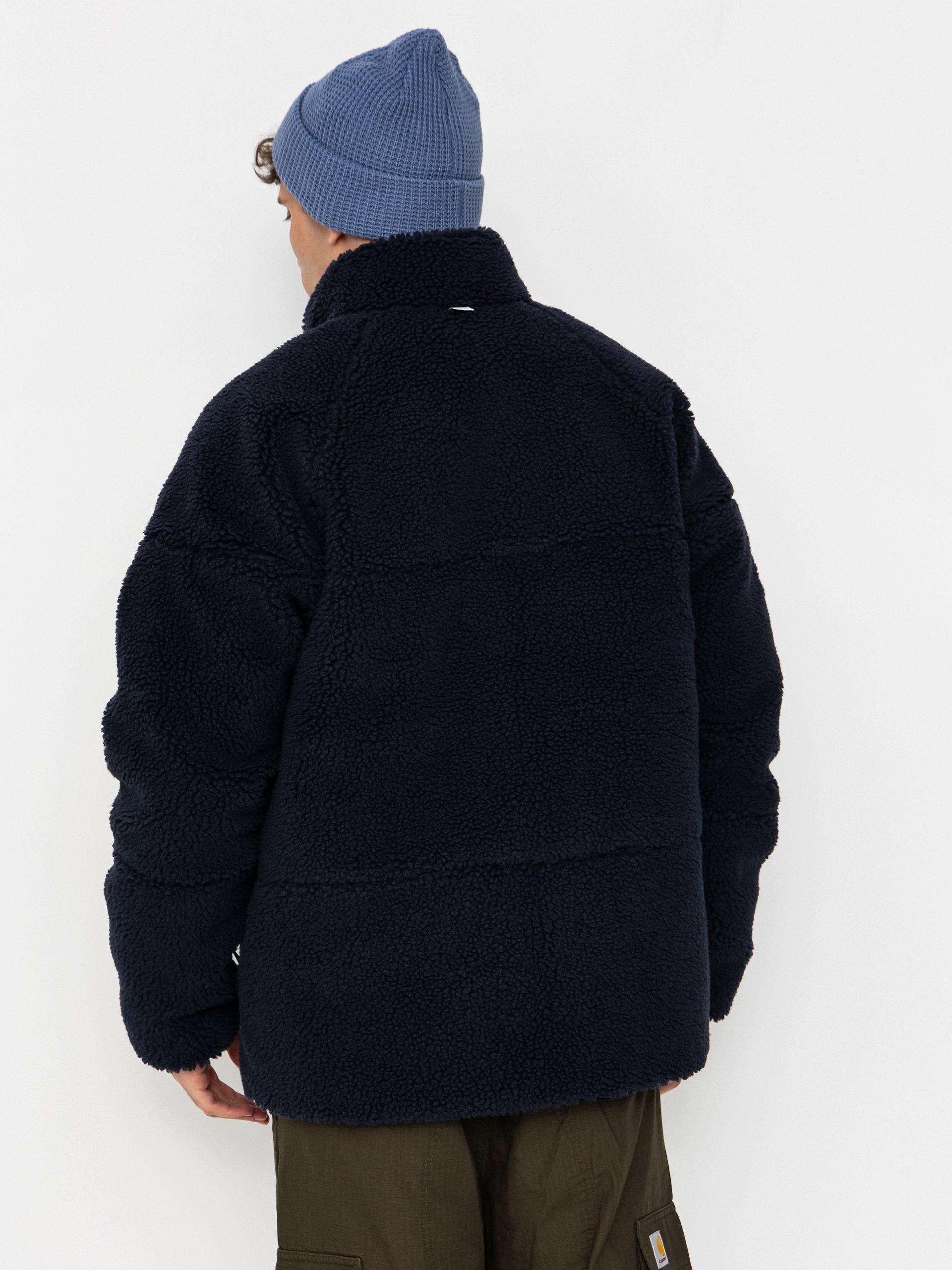 Kurtka Patagonia Reversible Silent Down (smolder blue)