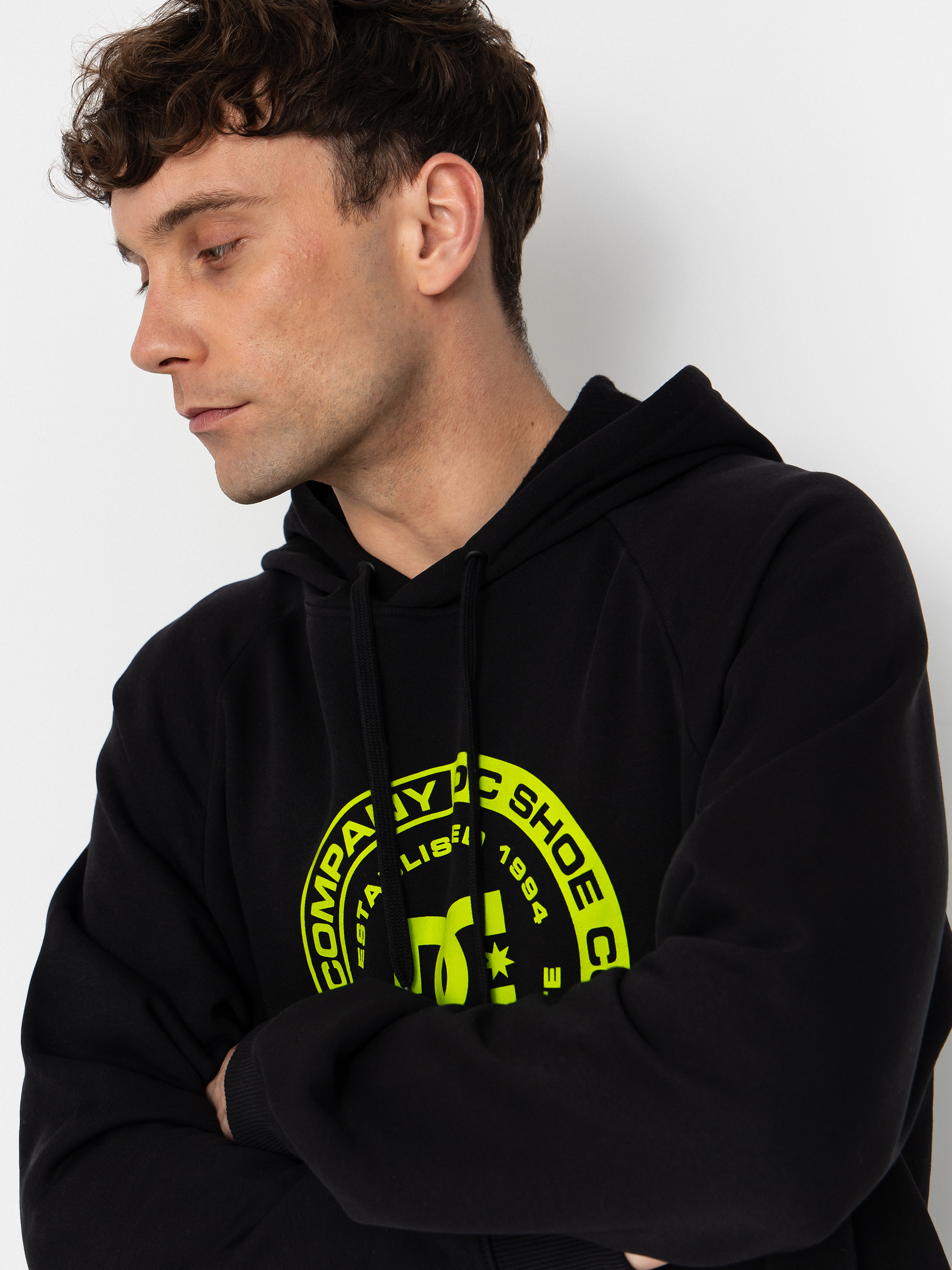 Bluza z kapturem DC Corpo Raglan HD (black)