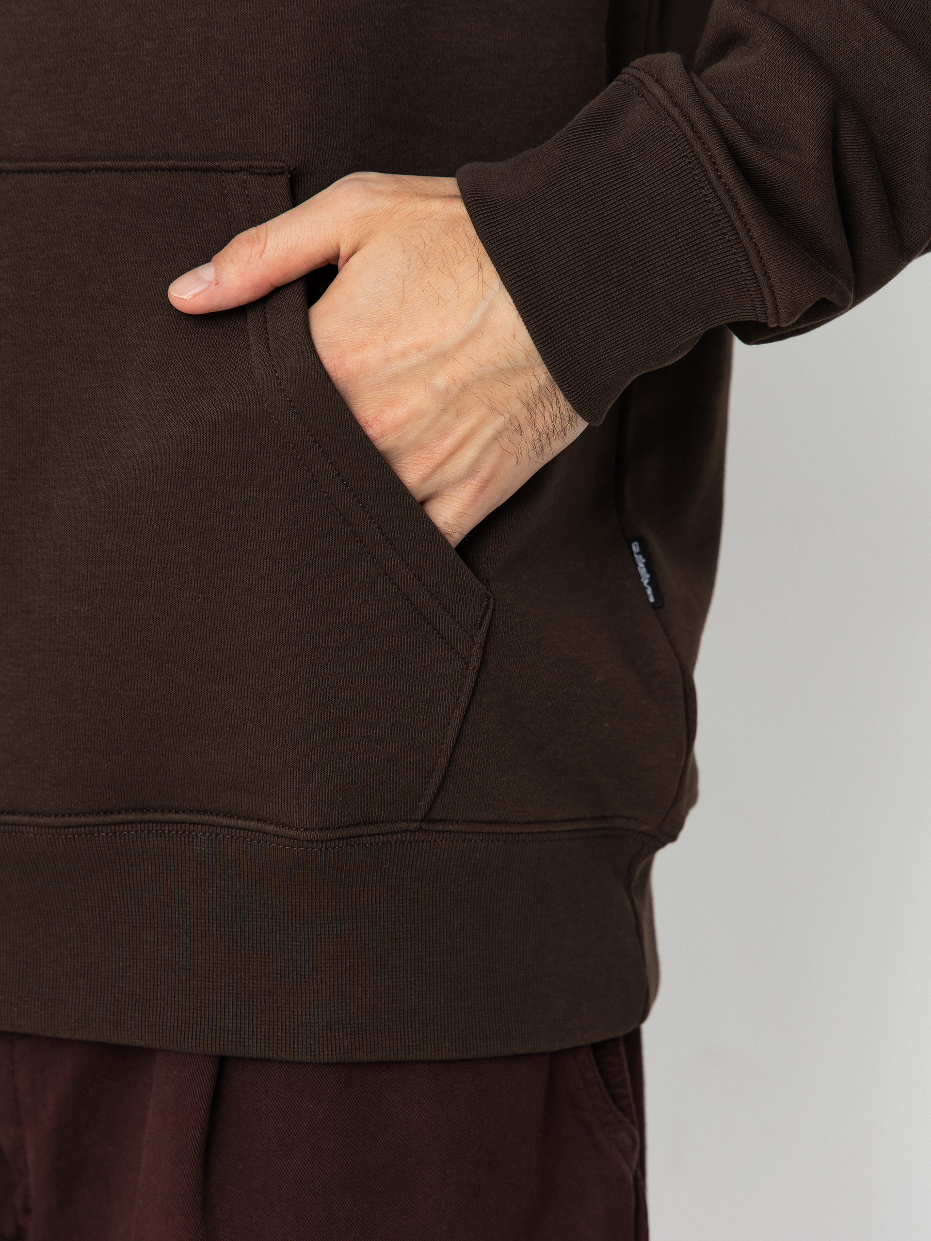 Bluza z kapturem Quiksilver Fineline HD (chocolate brown)