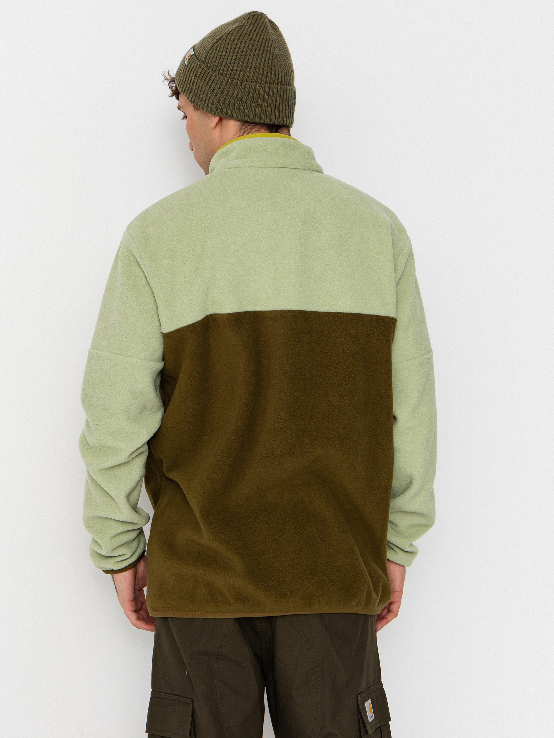 Męski Polar Picture Arcca 1/4 Zip (tobacco)