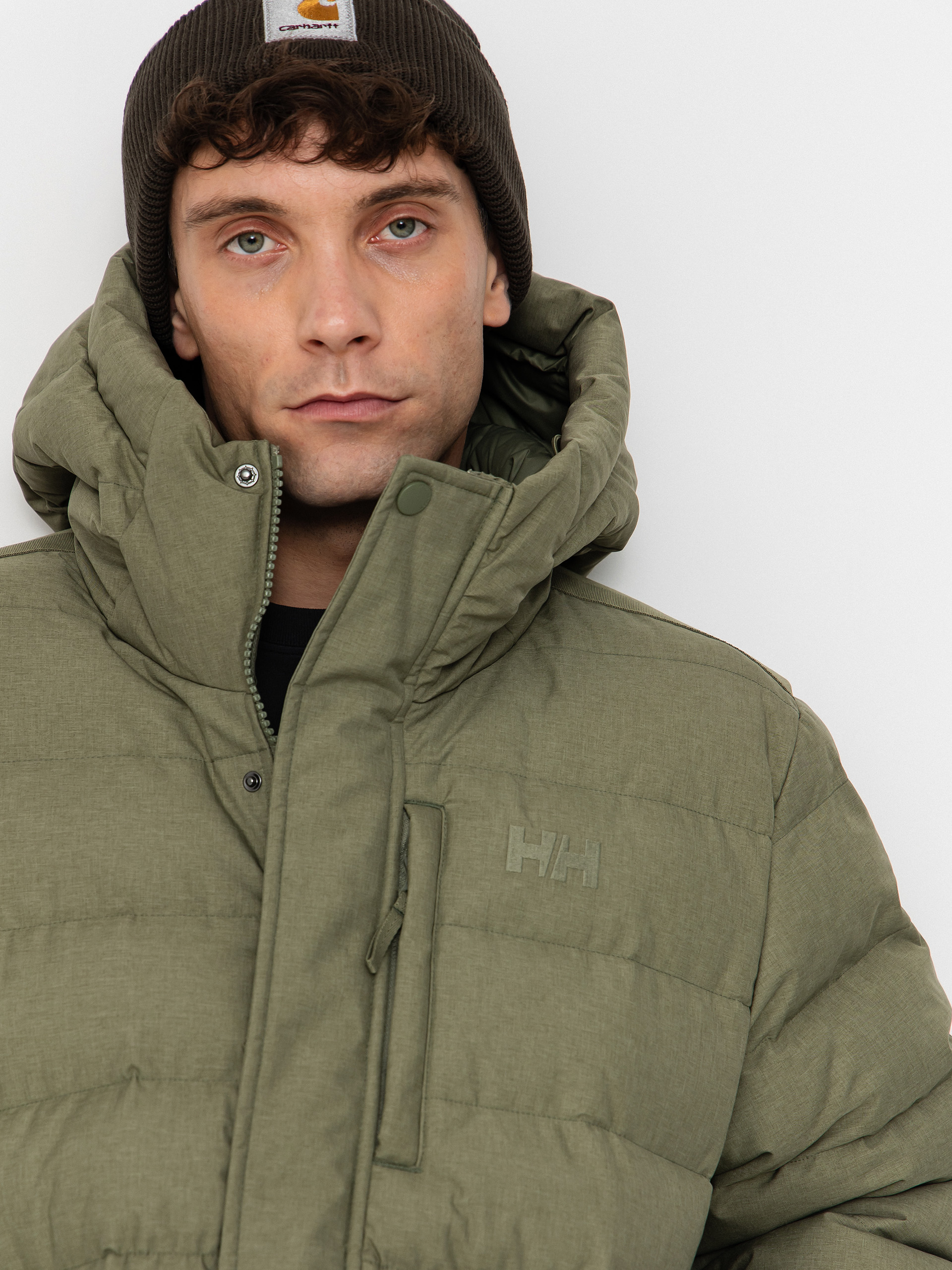 Kurtka Helly Hansen Alby Puffy (lav green melange)