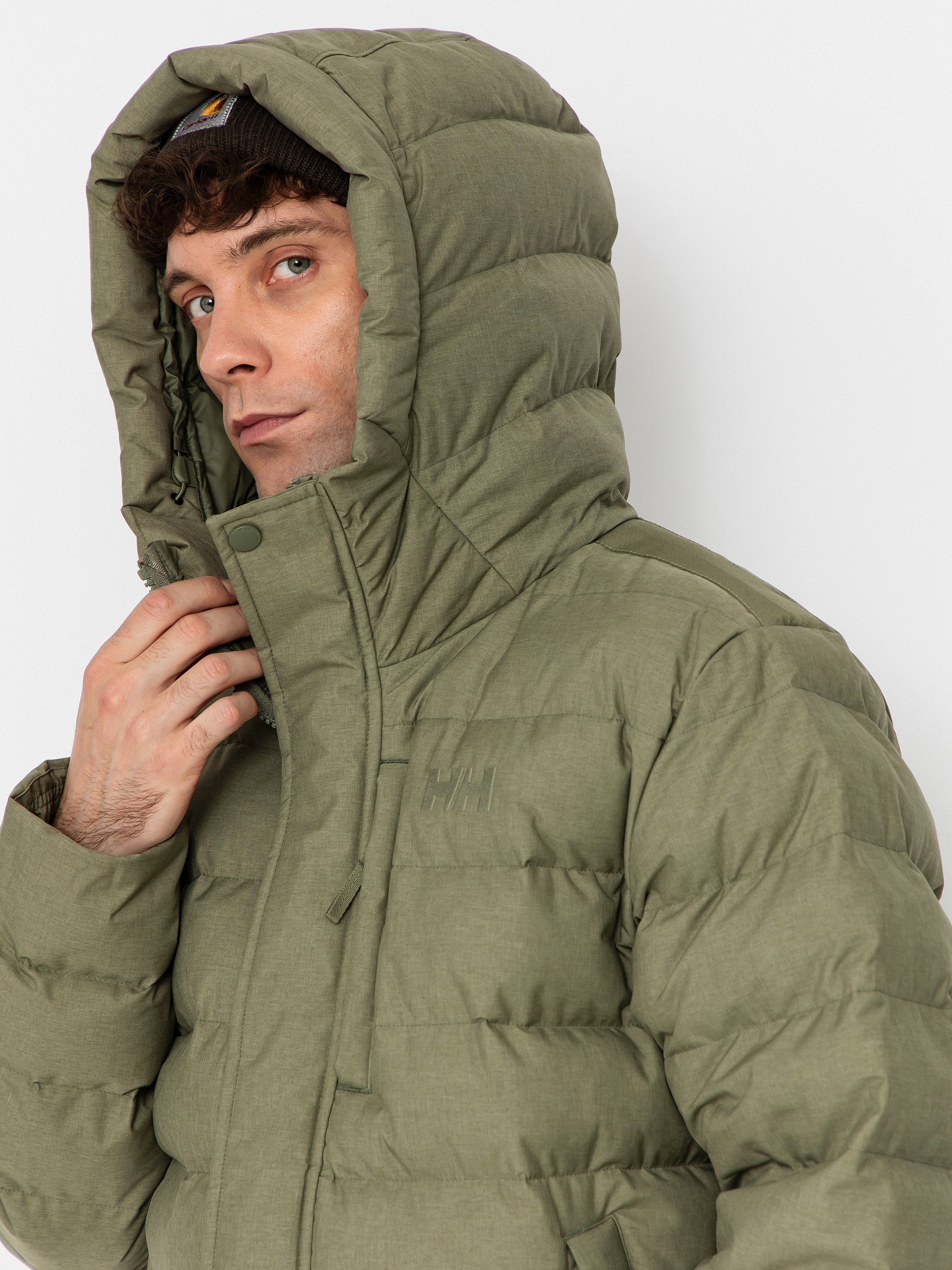 Kurtka Helly Hansen Alby Puffy (lav green melange)
