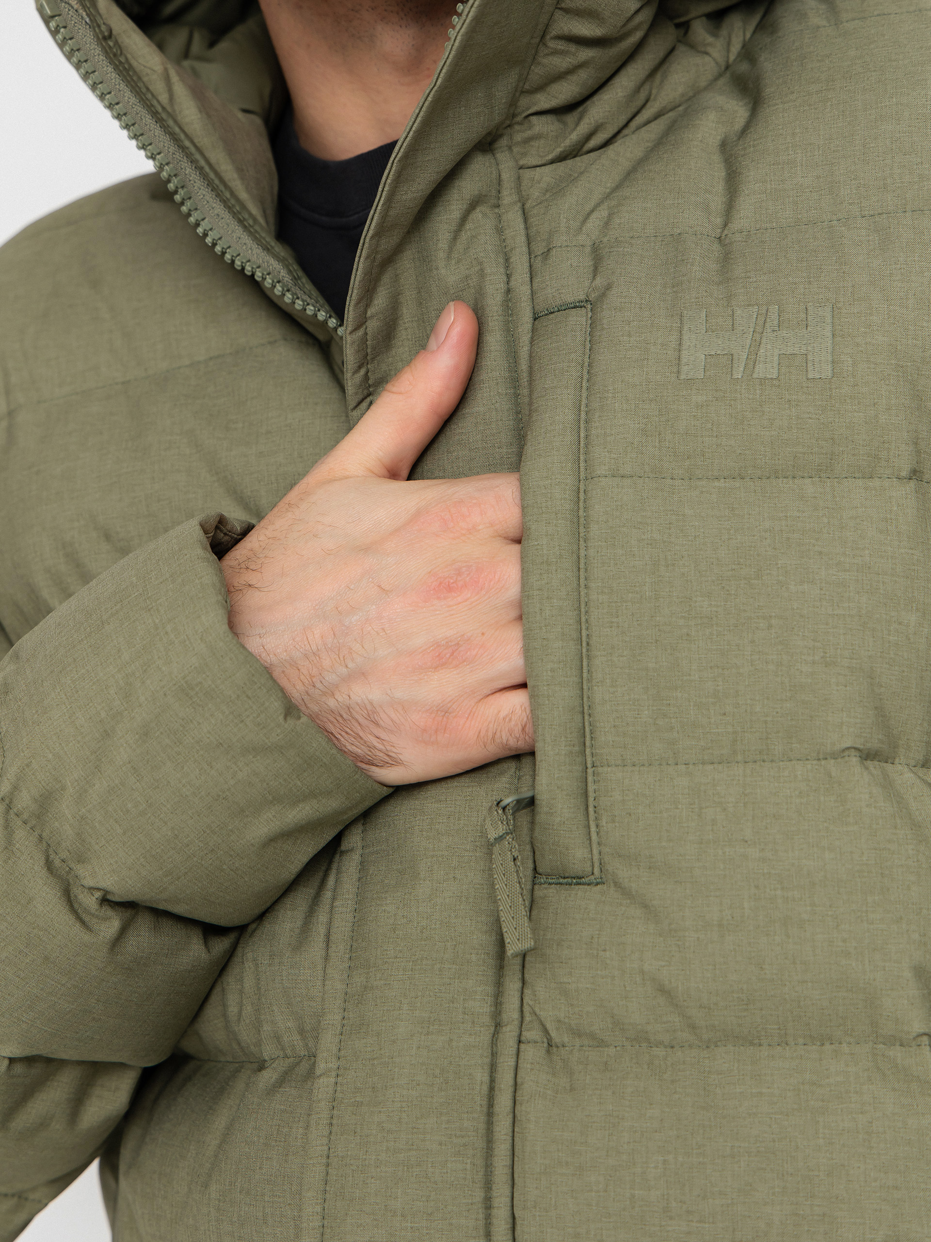 Kurtka Helly Hansen Alby Puffy (lav green melange)