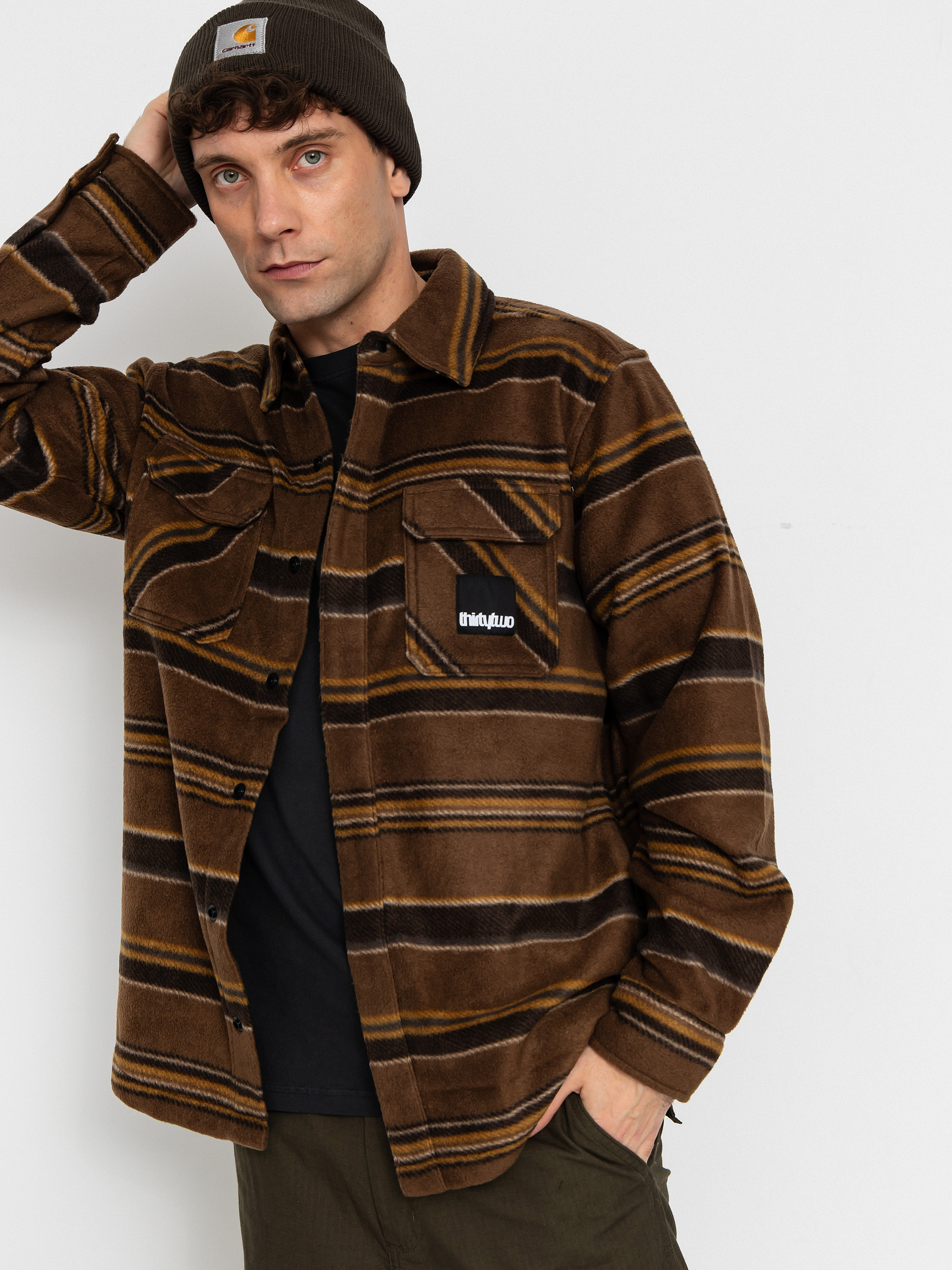 Koszula ThirtyTwo Rest Stop Shirt (tobacco)