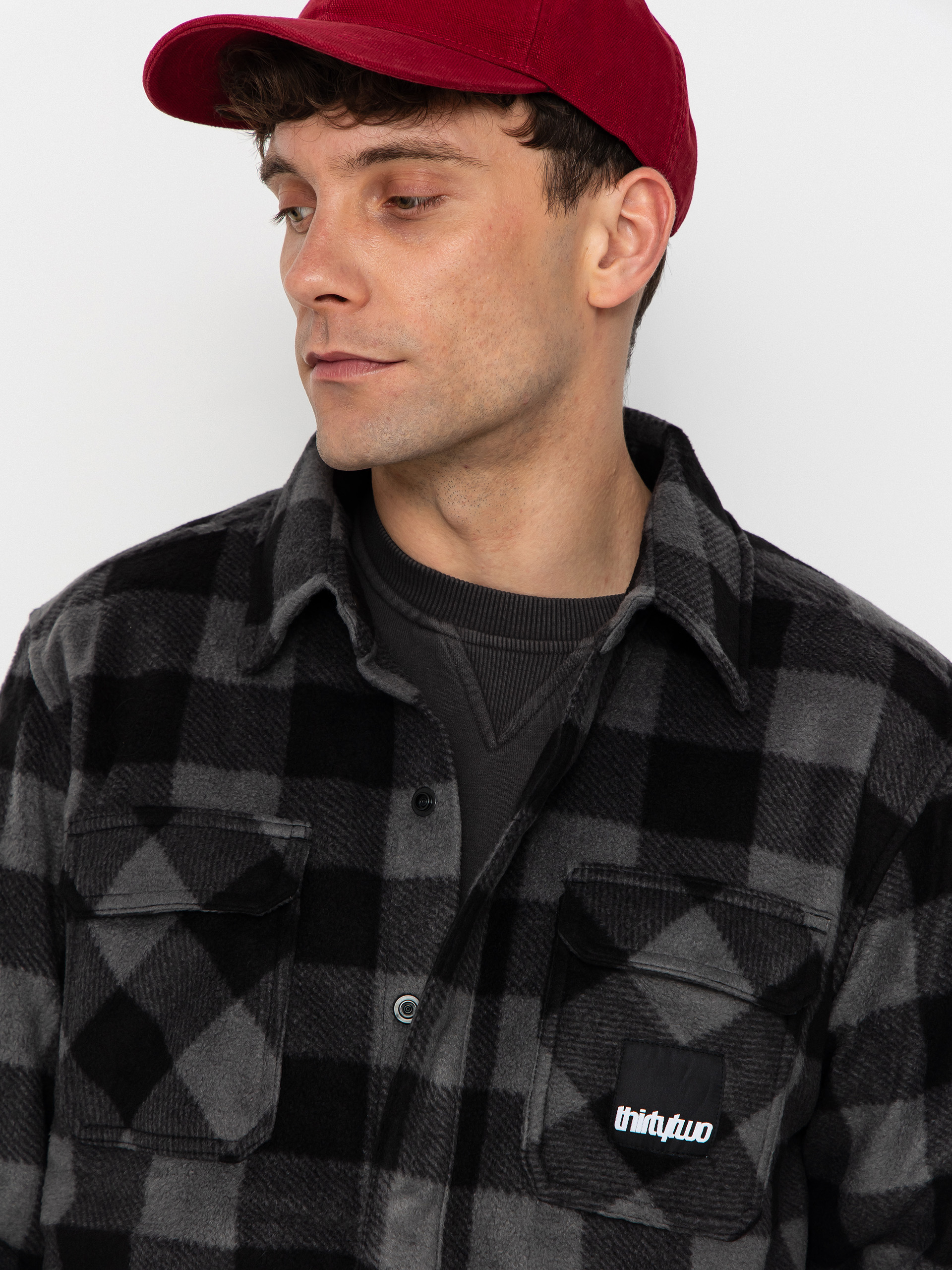 Koszula ThirtyTwo Rest Stop Shirt (charcoal)