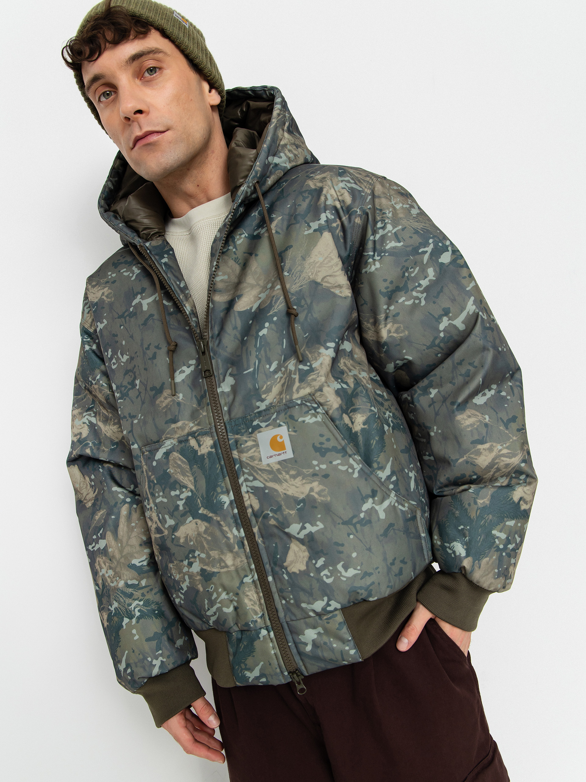 Kurtka Carhartt WIP OG Active Cold (camo combi/green)