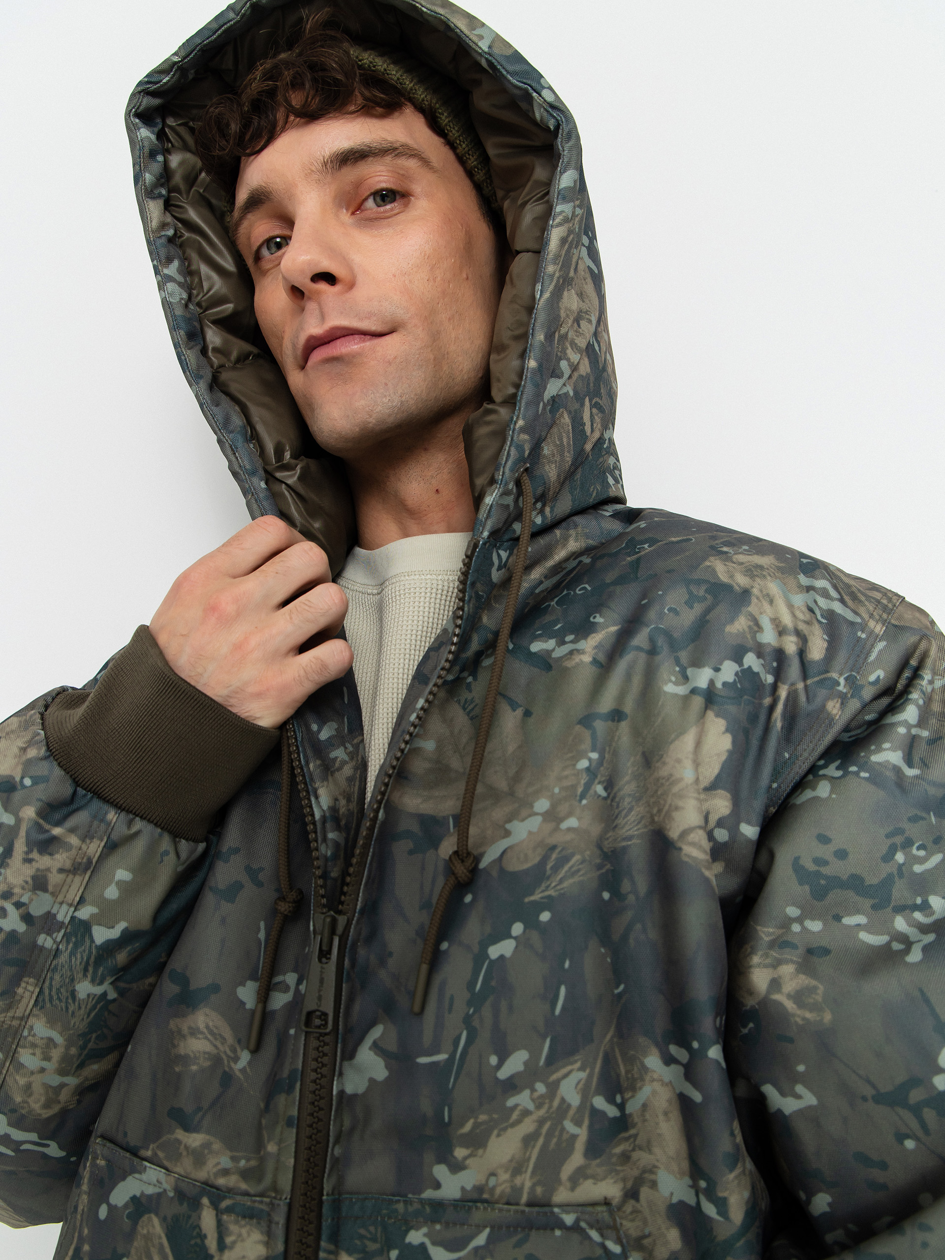 Kurtka Carhartt WIP OG Active Cold (camo combi/green)