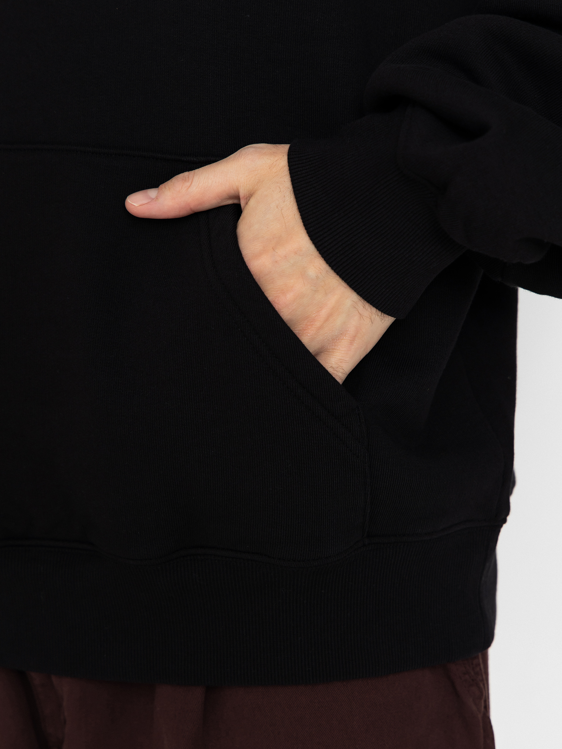 Bluza z kapturem Carhartt WIP Hackwork HD (black/wall)