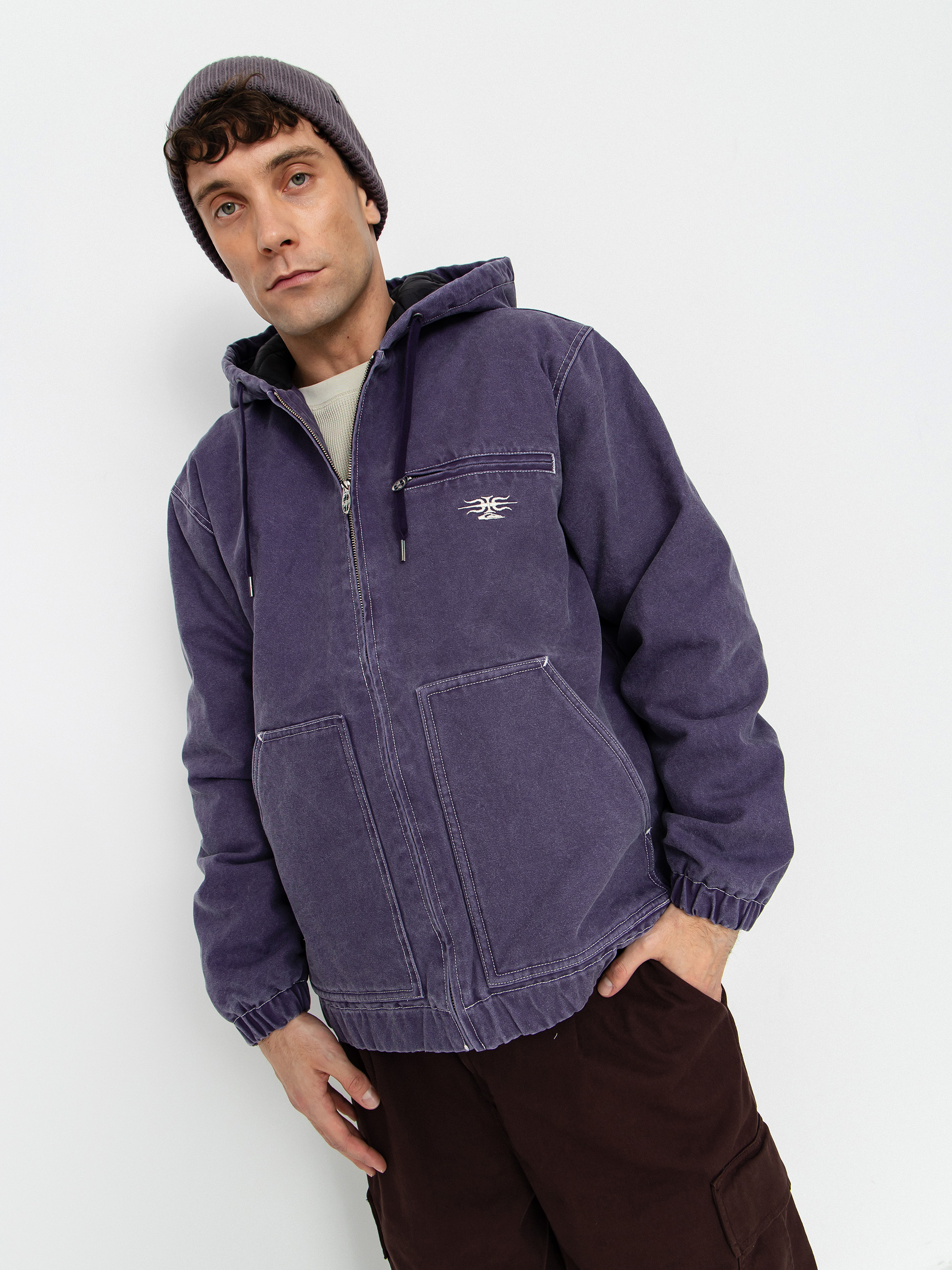 Kurtka Quiksilver Straight Out Mercury (purple velvet)