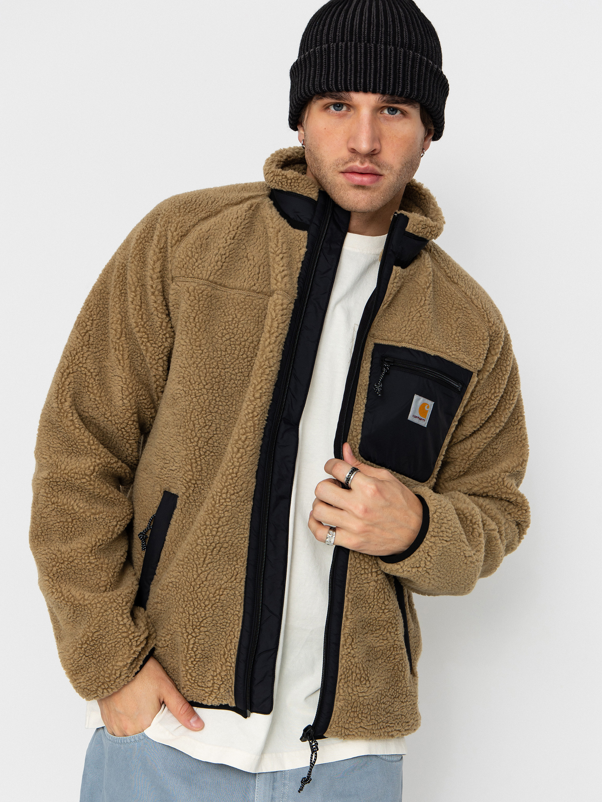 Kurtka Carhartt WIP Prentis (leather/black)