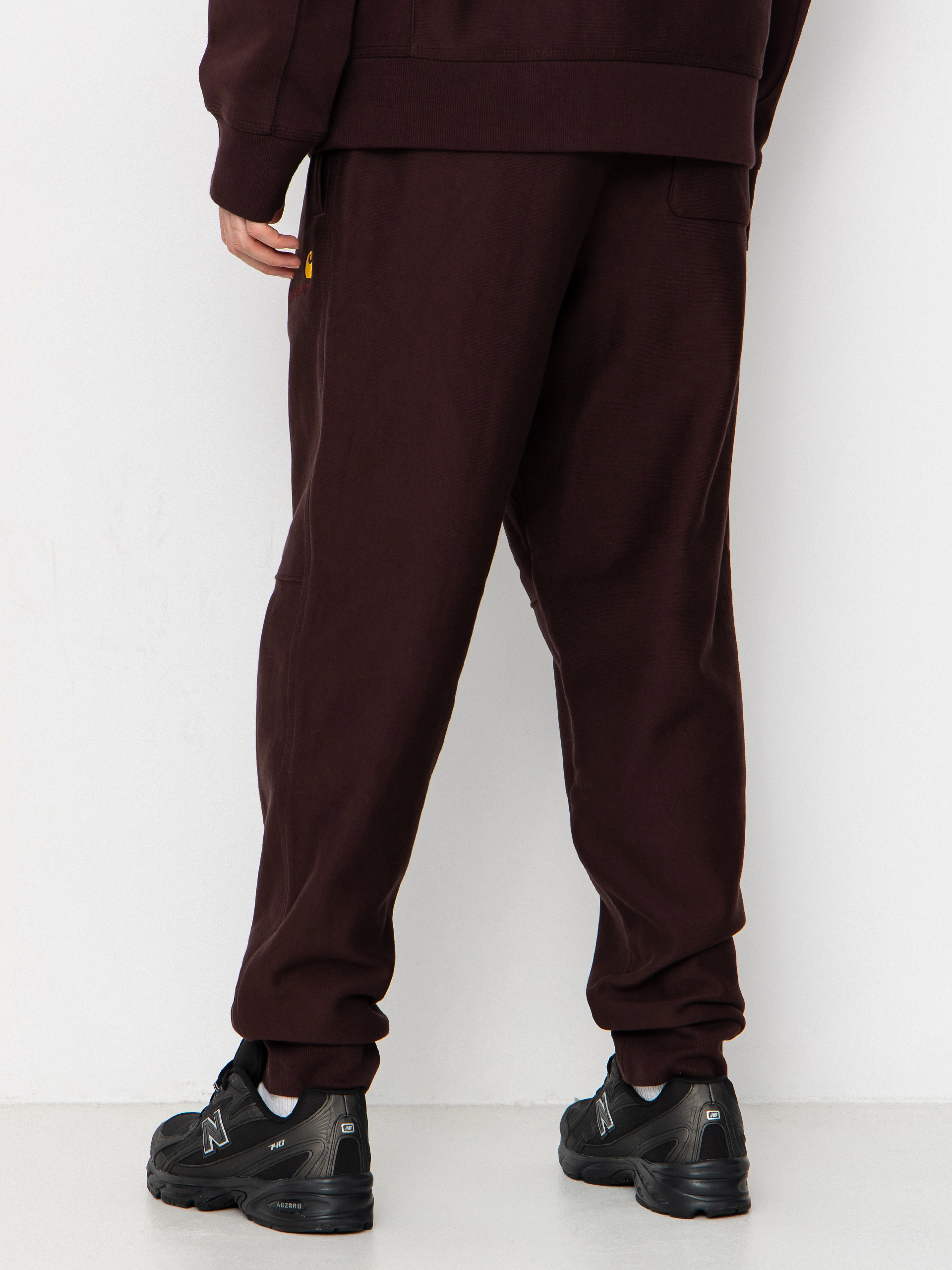 Spodnie Carhartt WIP American Script Jogging (palisander)