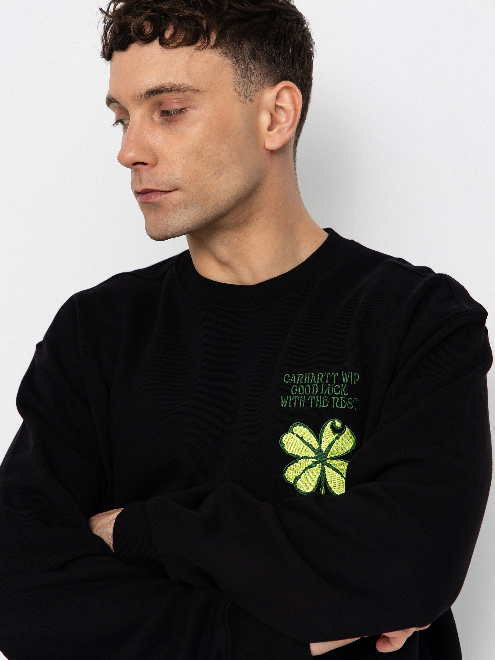 Bluza Carhartt WIP Clover (black)
