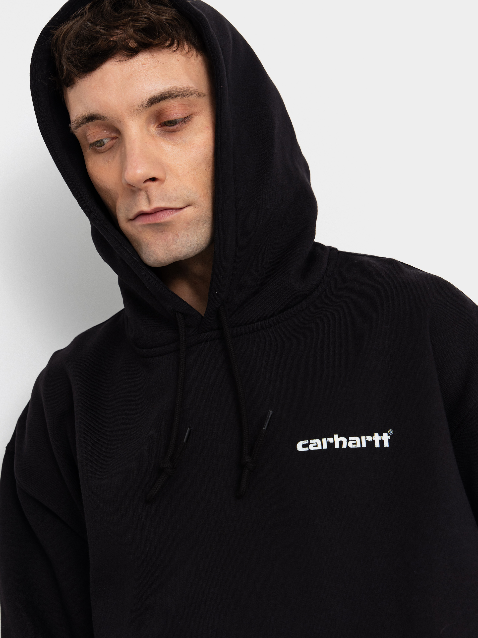 Bluza z kapturem Carhartt WIP Caps HD (black)