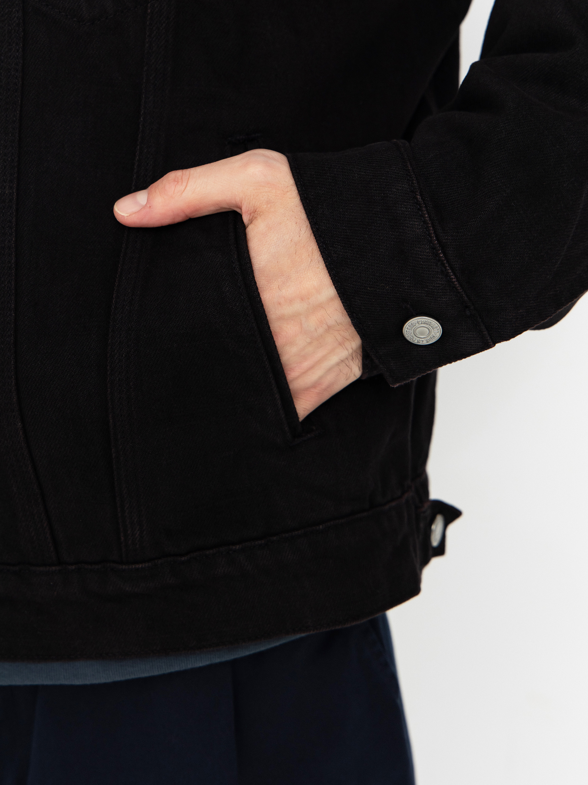 Kurtka Carhartt WIP Everson Trucker (everson print/black/palisander)