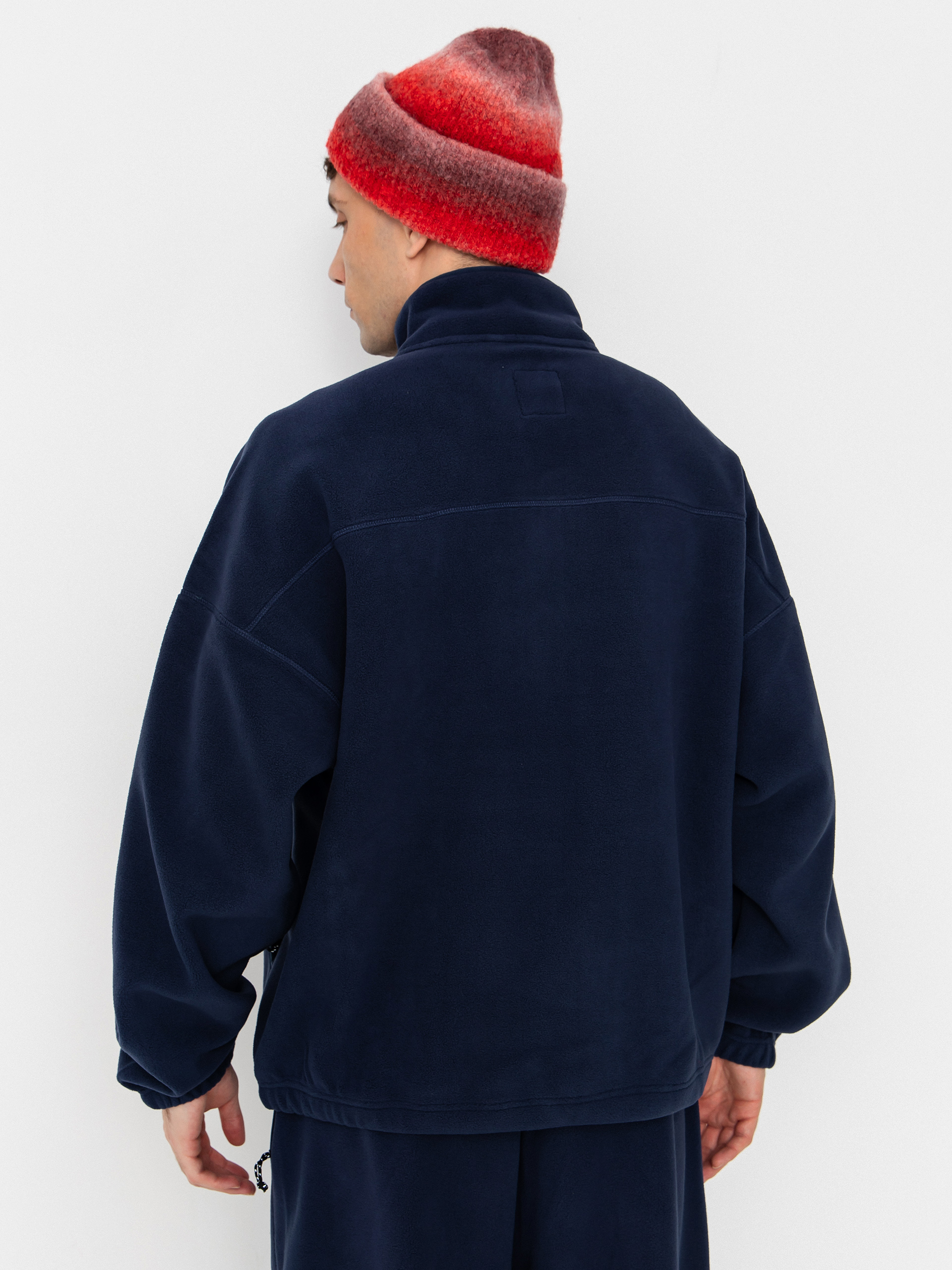 Kardigan Polar Skate Ivan Half Zip (grey blue)