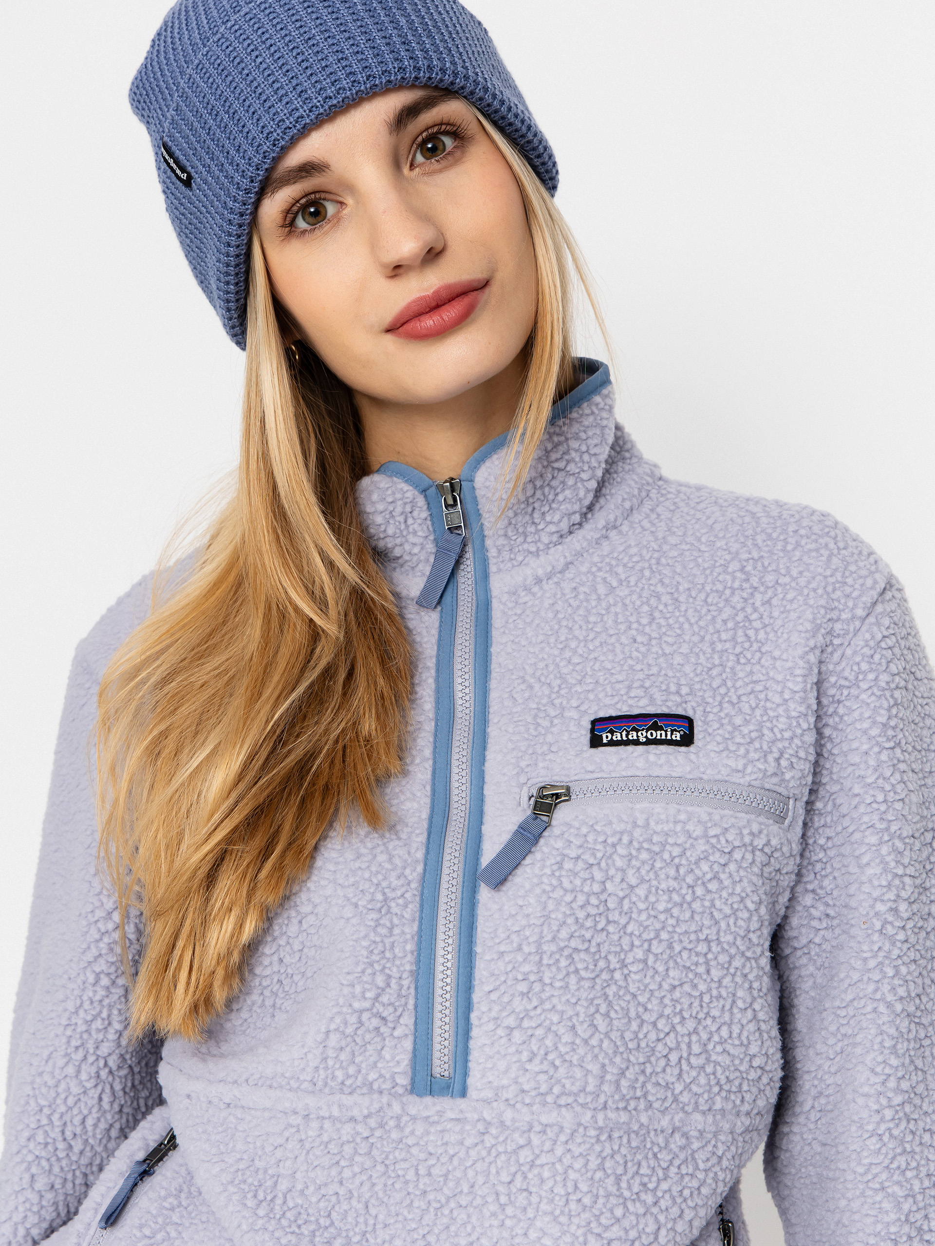 Damski Polar Patagonia Retro Pile Marsupial (permafrost purple)