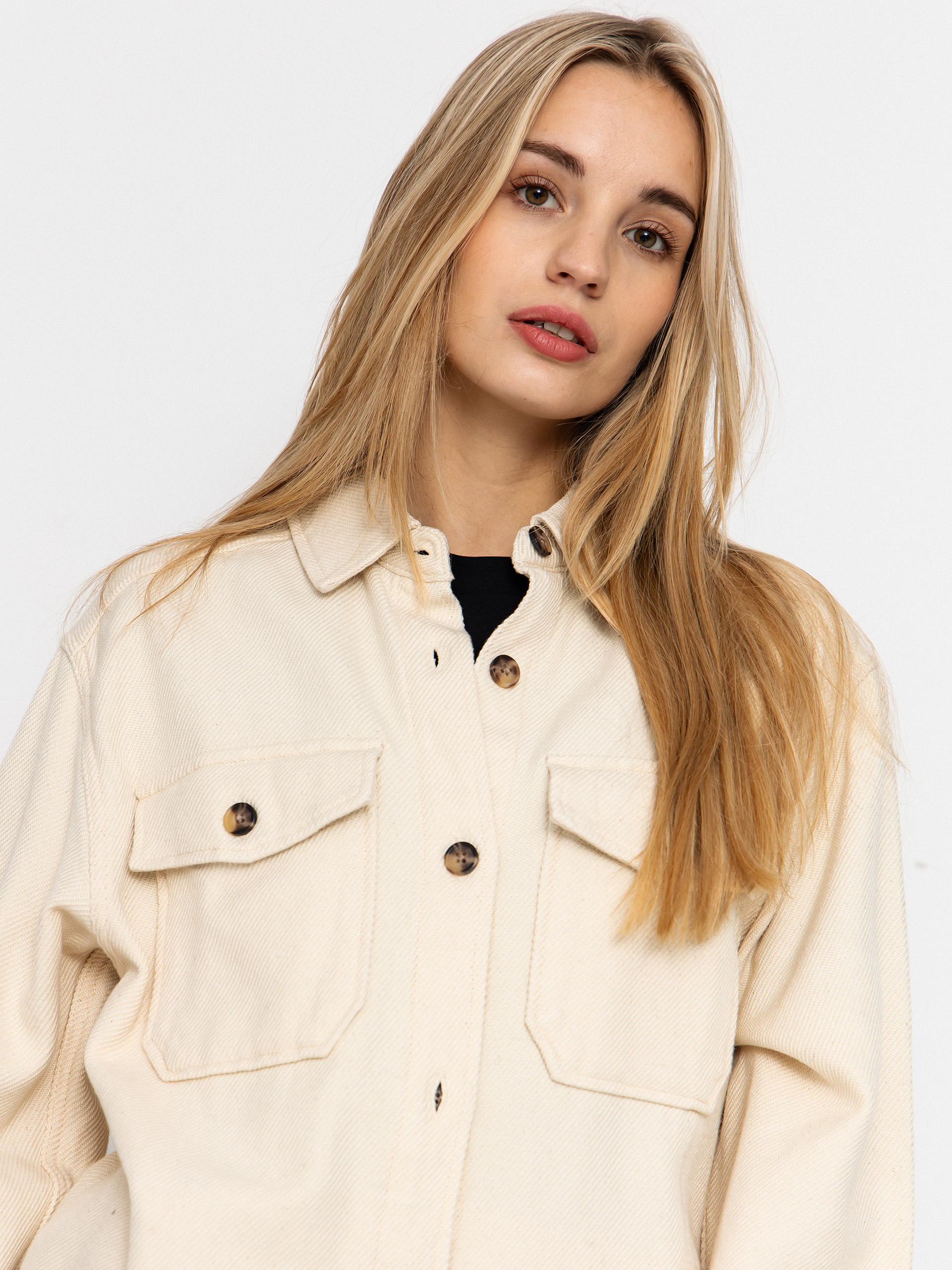 Kurtka Patagonia Fjord Loft Overshirt Wmn (undyed natural)