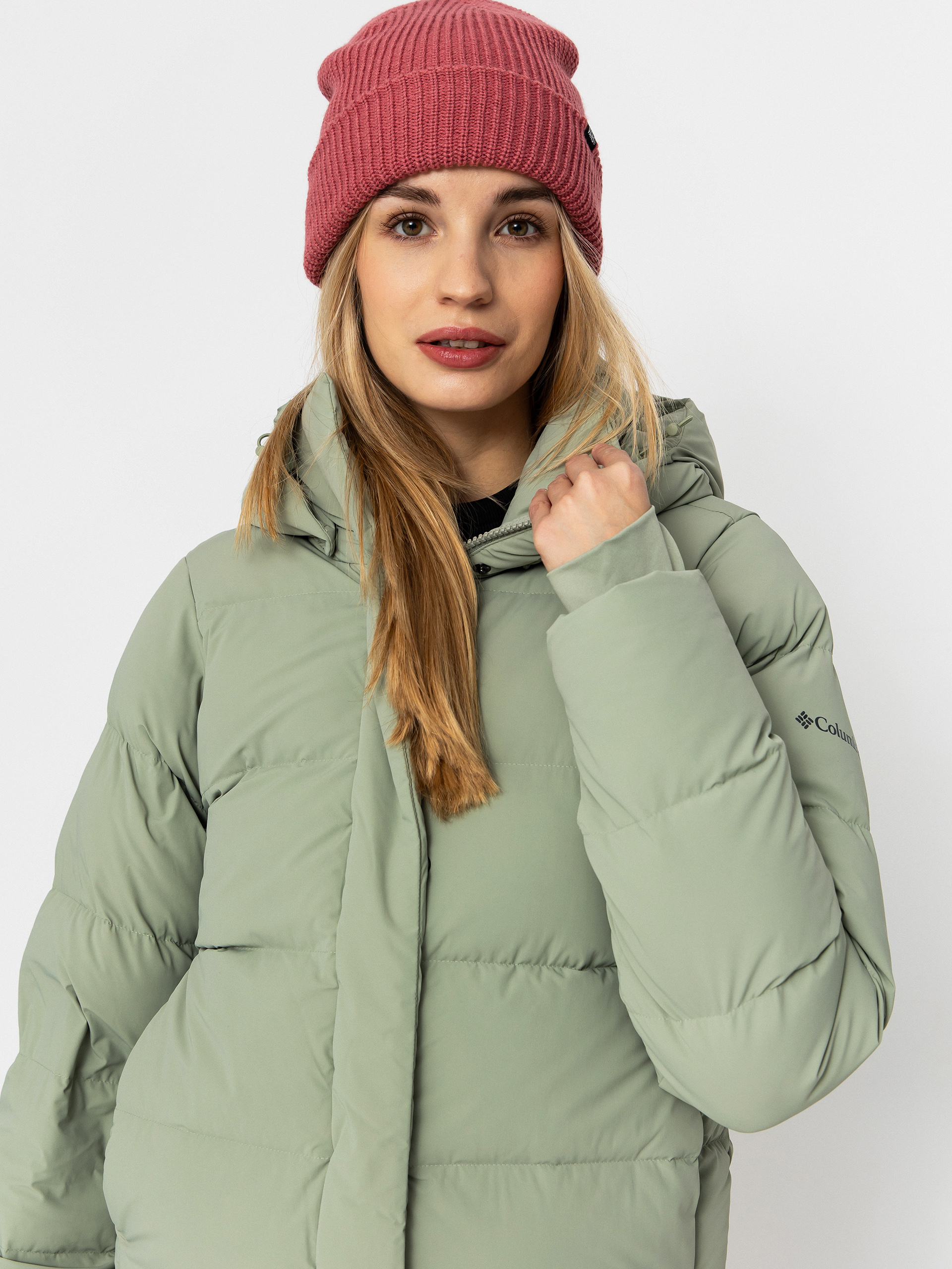 Kurtka Columbia Amaze Puff Mid Hooded Wmn (safari)