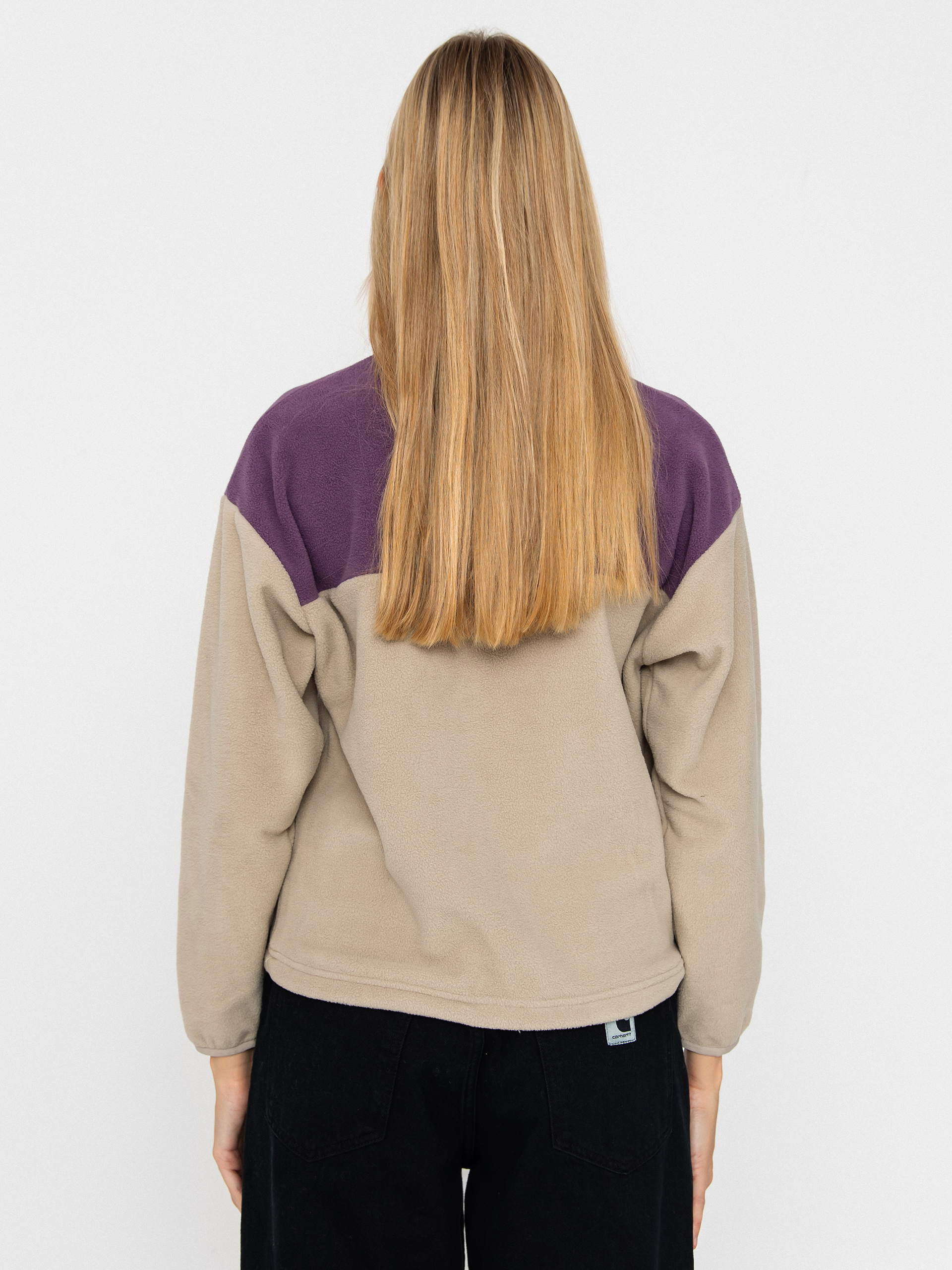 Damski Polar Picture Arcca 1/4 Zip (pure cashmere)