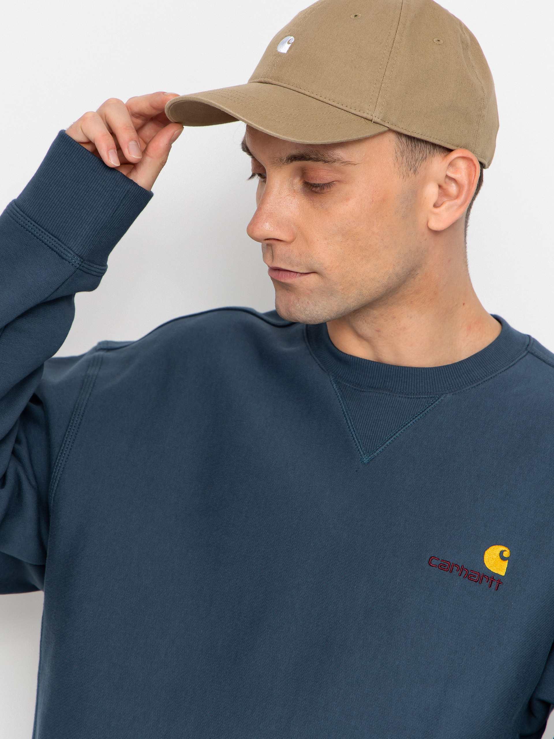 Bluza Carhartt WIP American Script (office blue)