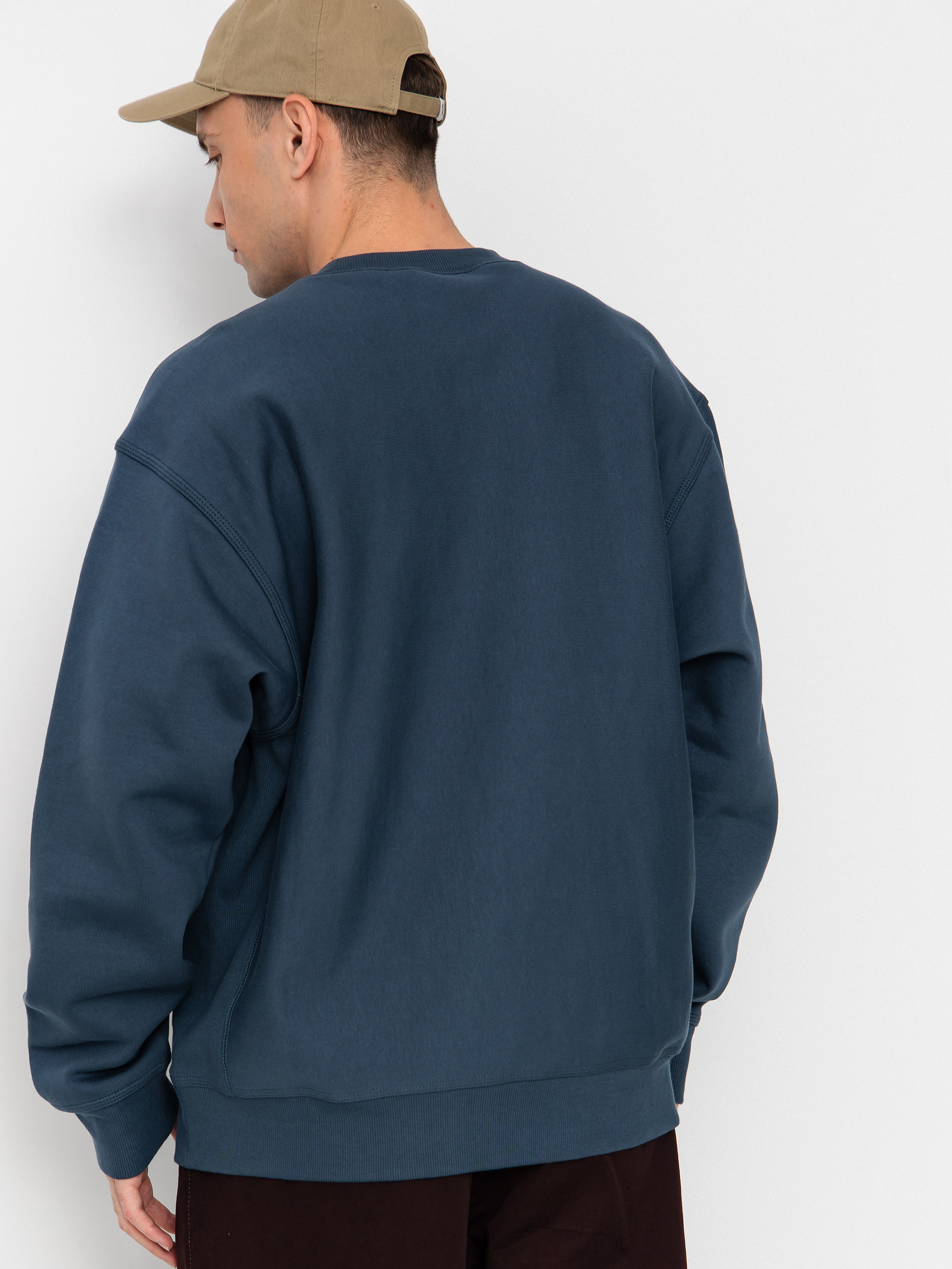 Bluza Carhartt WIP American Script (office blue)