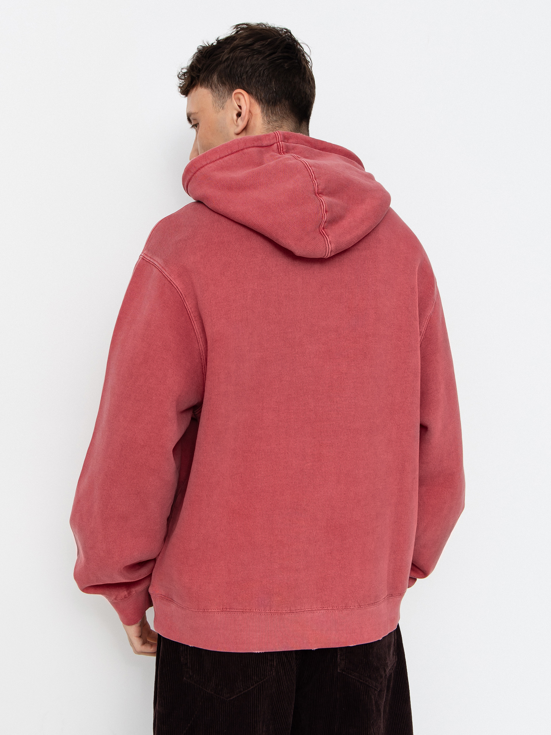 Bluza z kapturem Carhartt WIP Torion HD (marsala)
