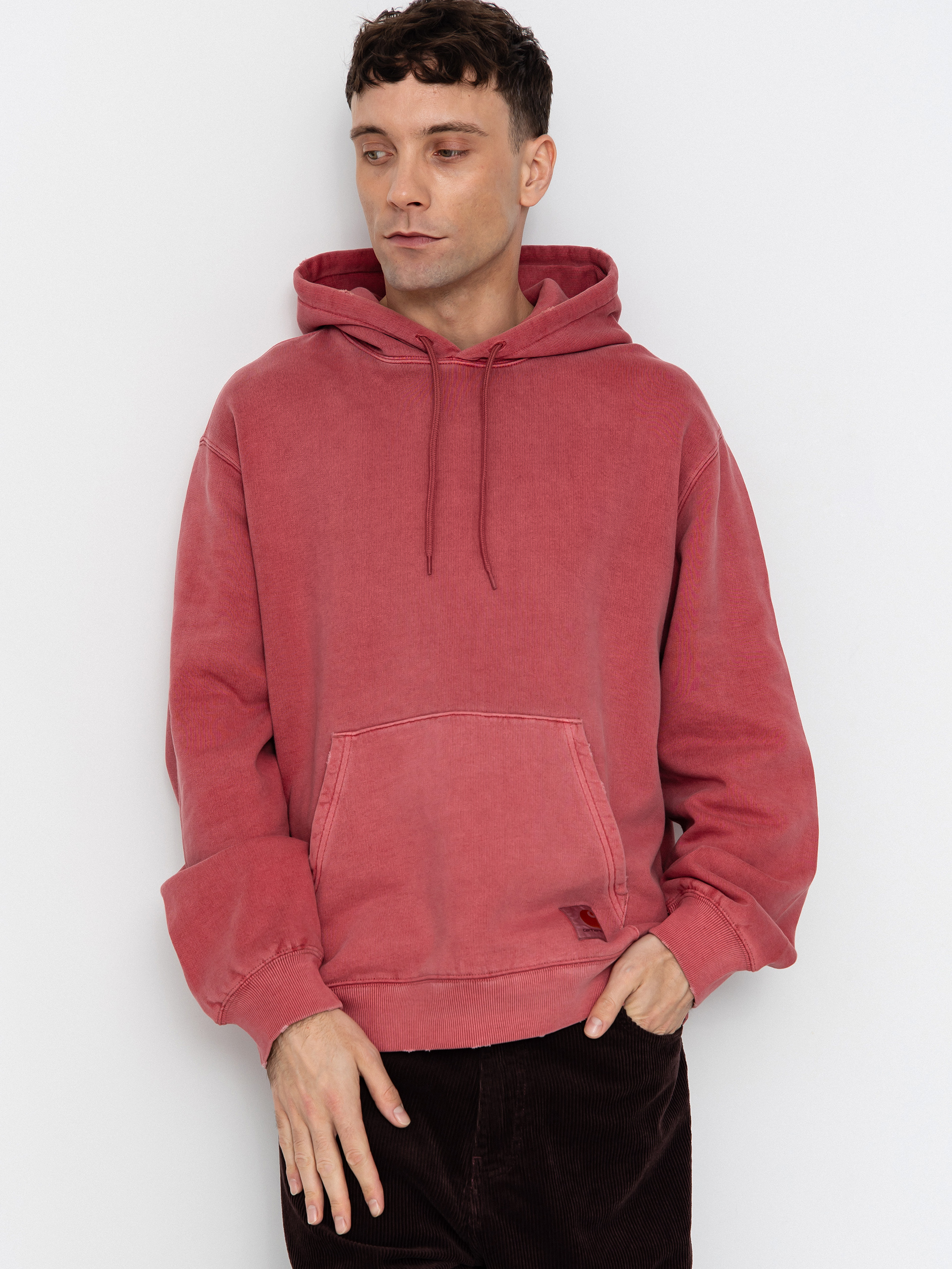 Bluza z kapturem Carhartt WIP Torion HD (marsala)