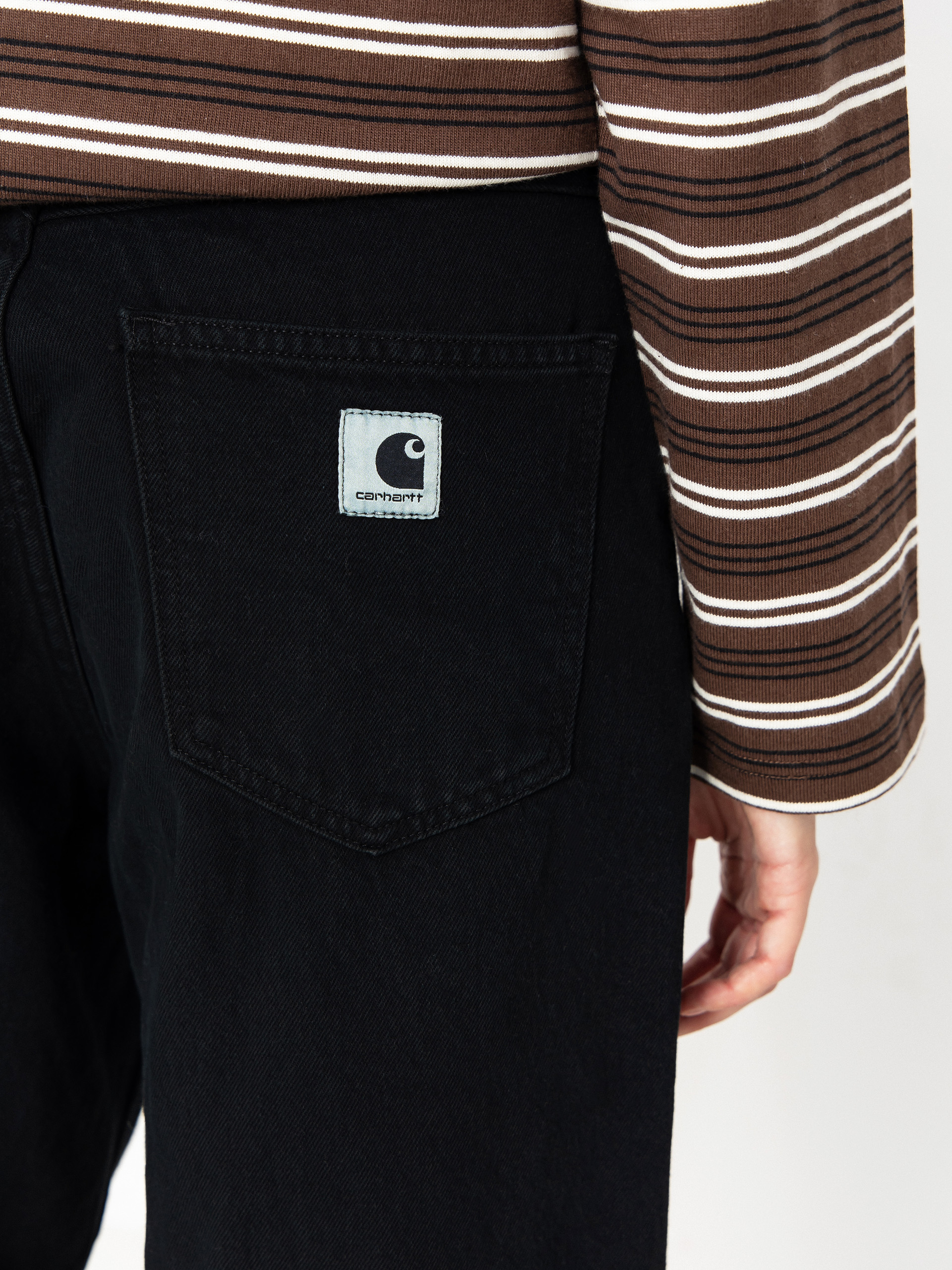 Spodnie Carhartt WIP Brandon Wmn (blue/midnight wash)