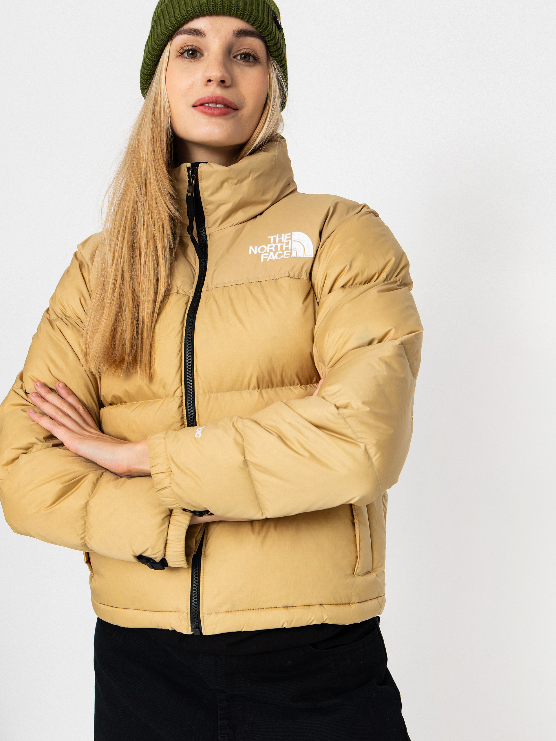 Kurtka The North Face 1996 Retro Nuptse Wmn - szary, beżowy (khaki