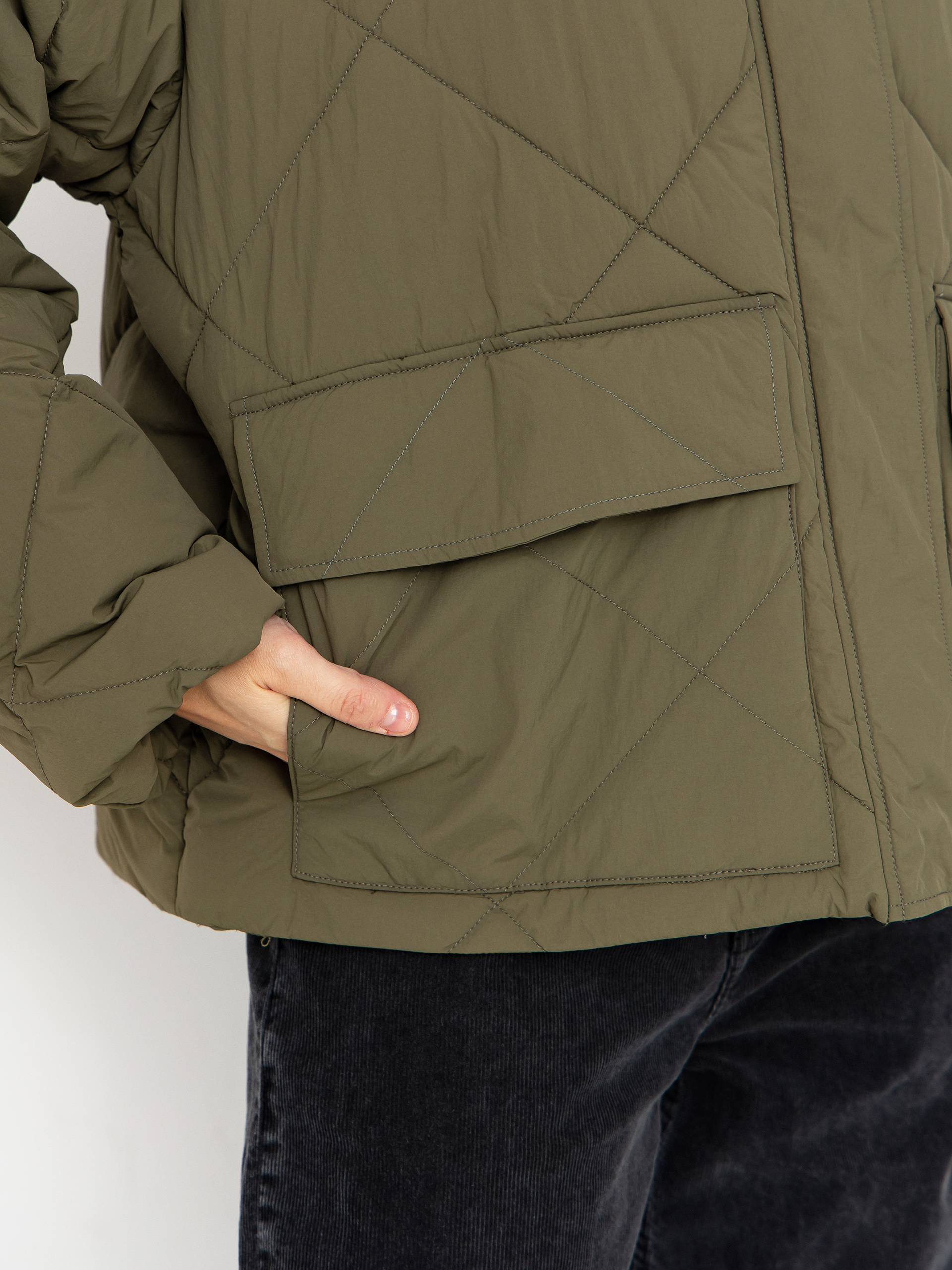 Kurtka Volcom Out Of Boxy Puff Wmn (wintermoss)