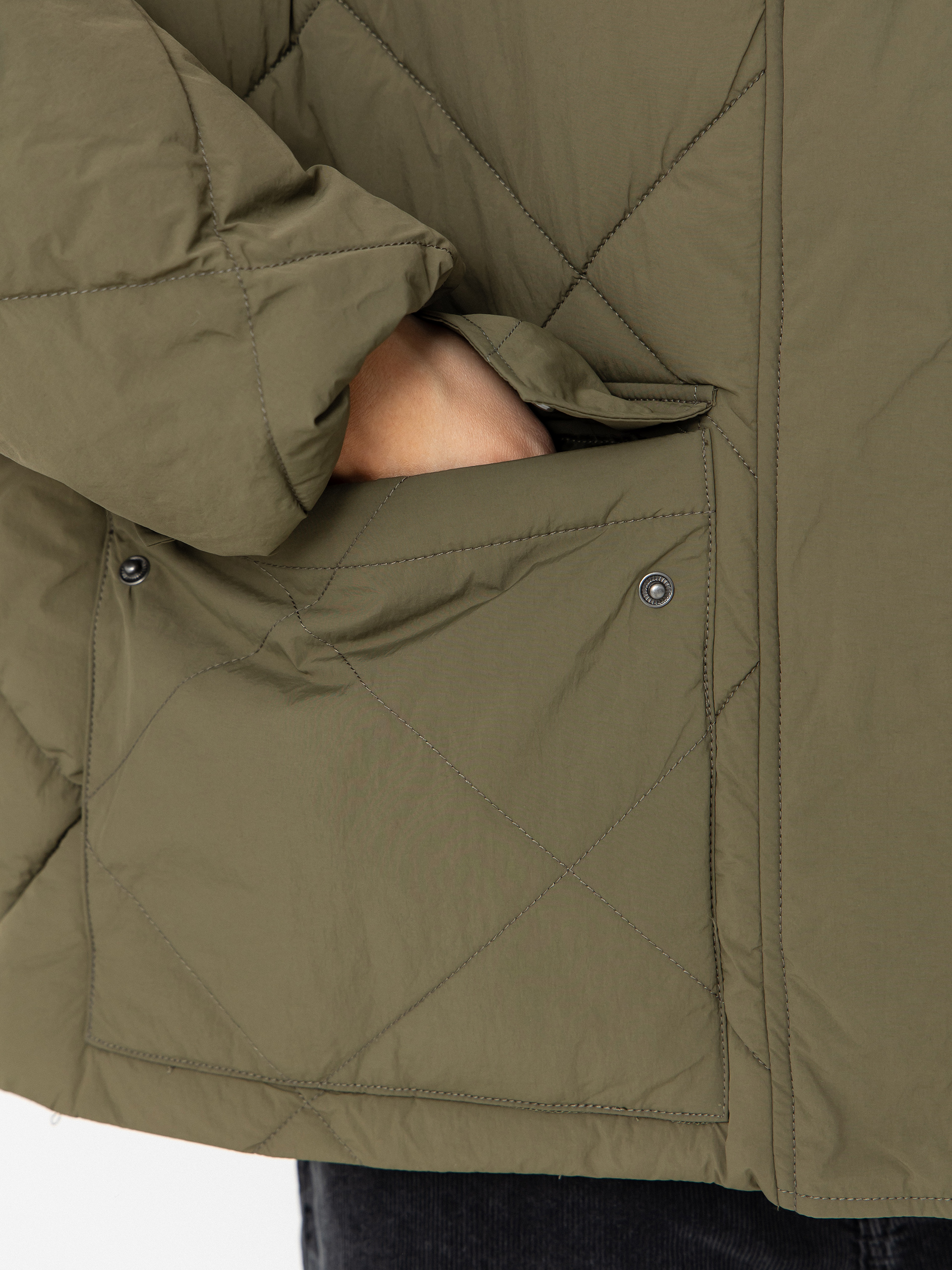 Kurtka Volcom Out Of Boxy Puff Wmn (wintermoss)