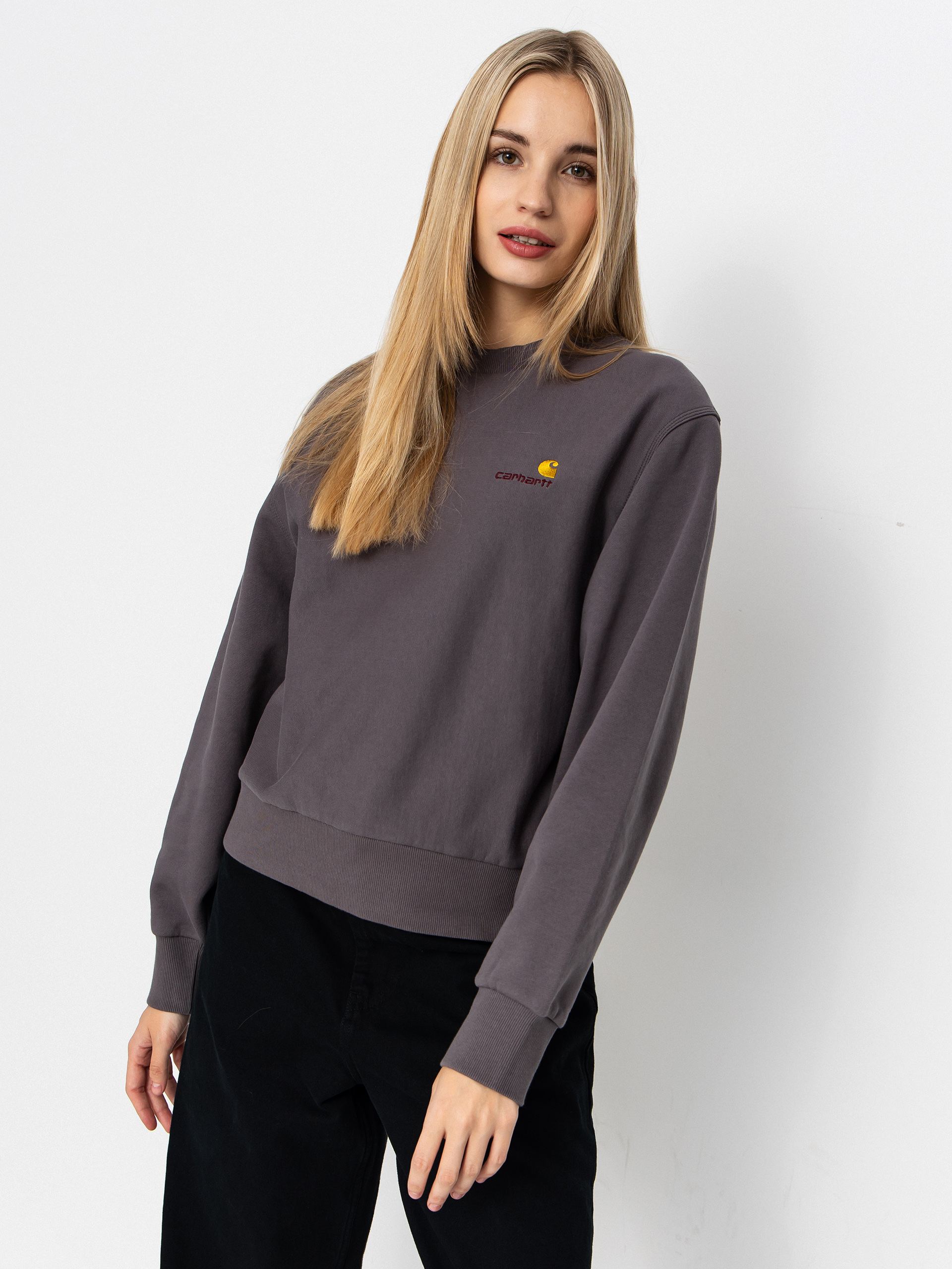 Bluza Carhartt WIP American Script Wmn (porphyry)