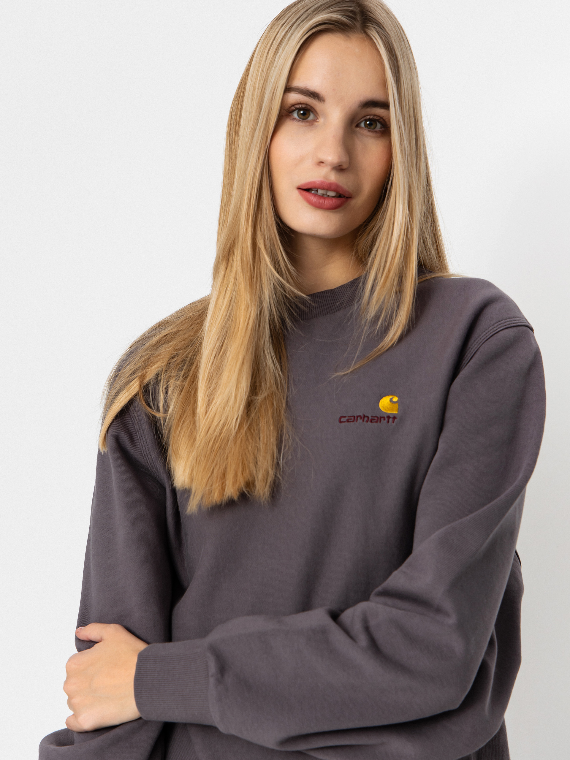Bluza Carhartt WIP American Script Wmn (porphyry)